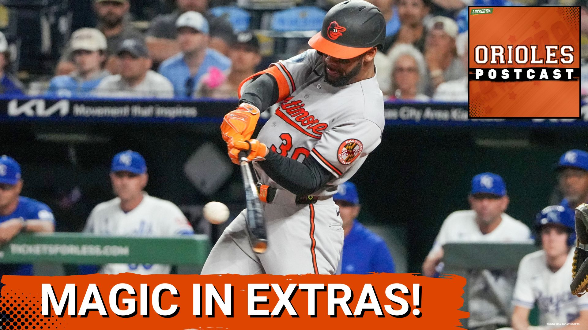ORIOLES POSTCAST: Leody Taveras BLASTS Grand Slam, Samuel Basallo Wins It | Baltimore Orioles 7-5 Thriller vs. Kansas City Royals
