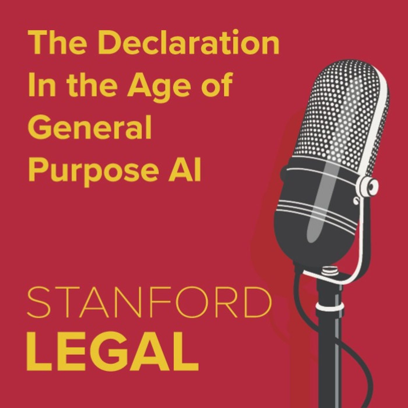 The Declaration In the Age of General Purpose AI