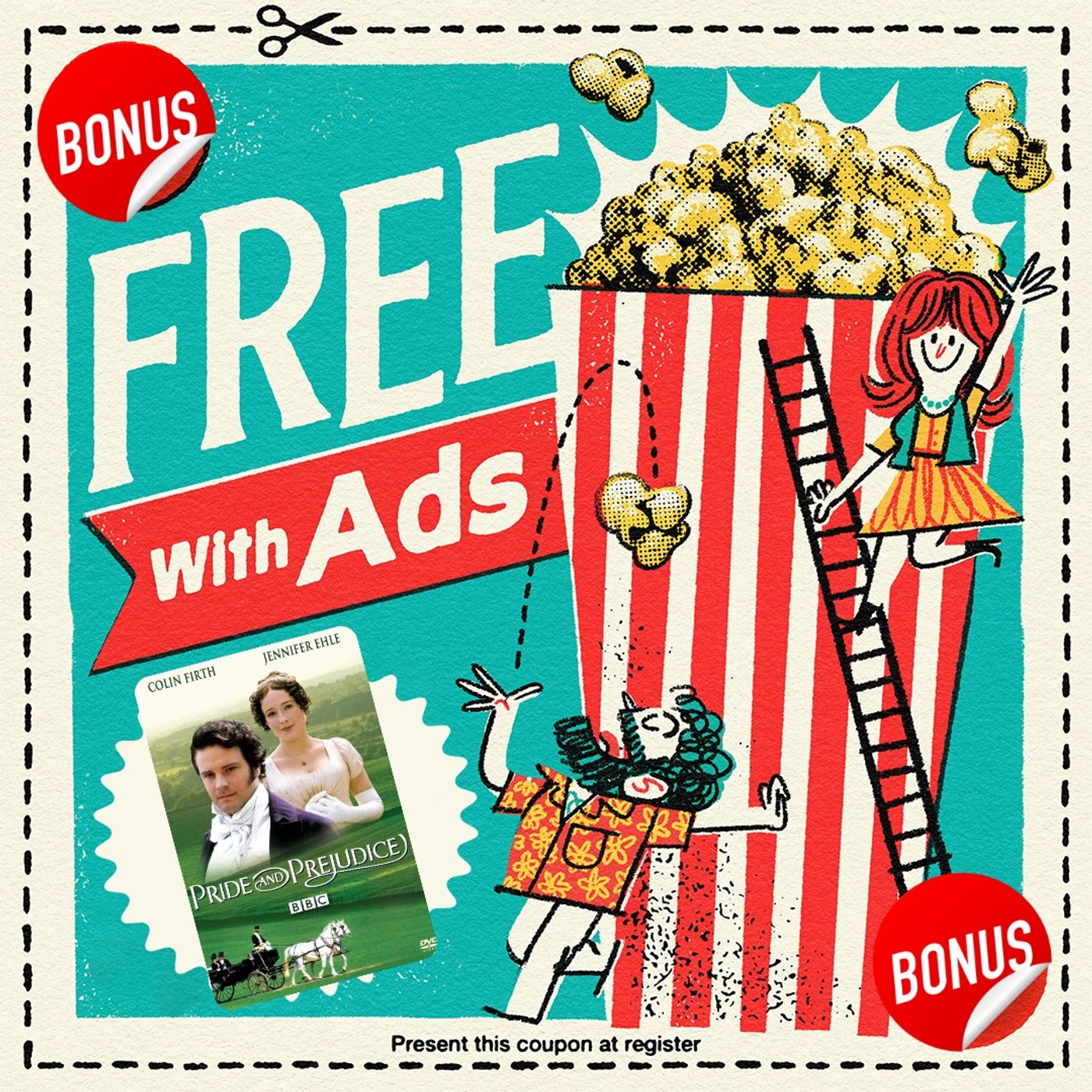 Free With Ads - Bonus: Pride and Prejudice BBC Miniseries (1995)