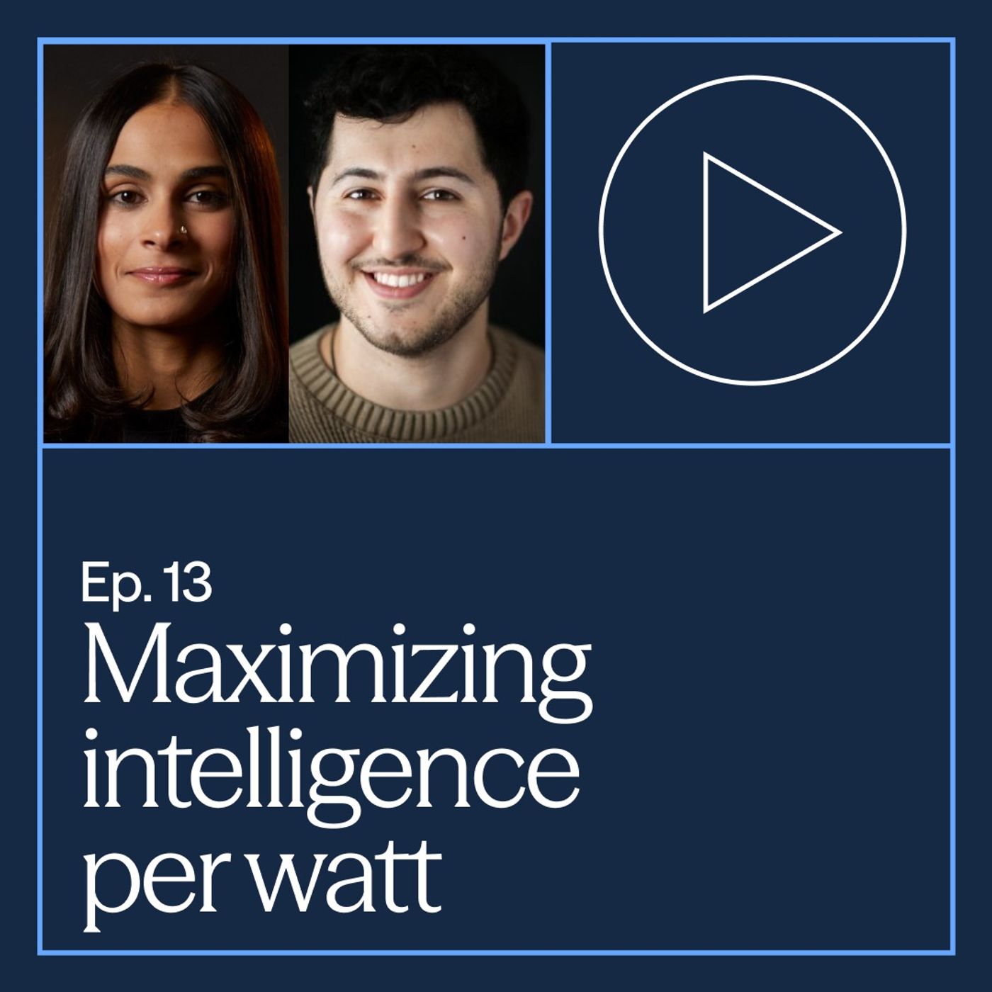 Maximizing intelligence per watt | Avanika Narayan & Jon Saad-Falcon, Stanford AI CS Ph.D.s episode artwork