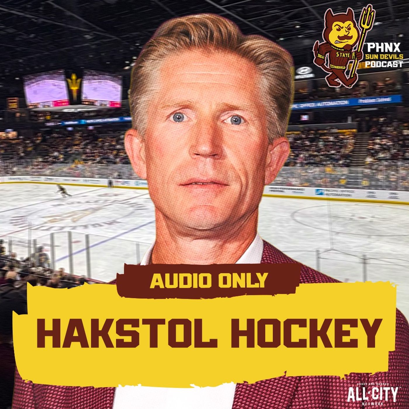 Arizona State & Dave Hakstol Might Be College Hockey’s PERFECT Marriage episode artwork