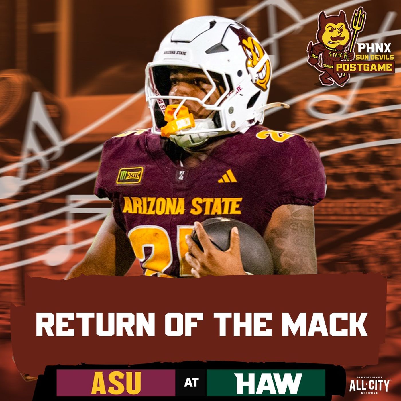 POSTGAME: Cardae Mack STEALS RB1 Job In Arizona State’s Lackluster Win Over Hawaii episode artwork