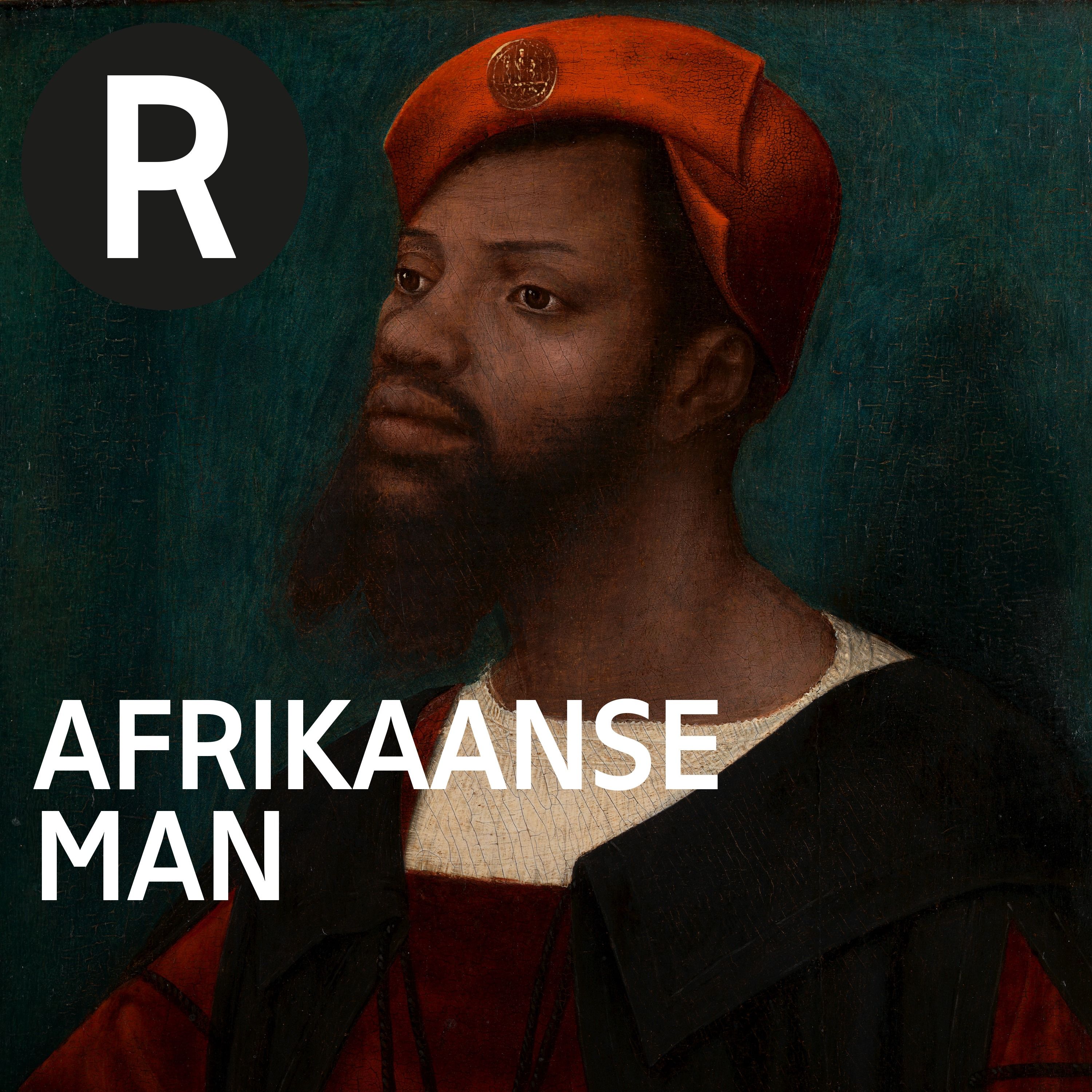 Portret van een Afrikaanse man uit de 16de eeuw