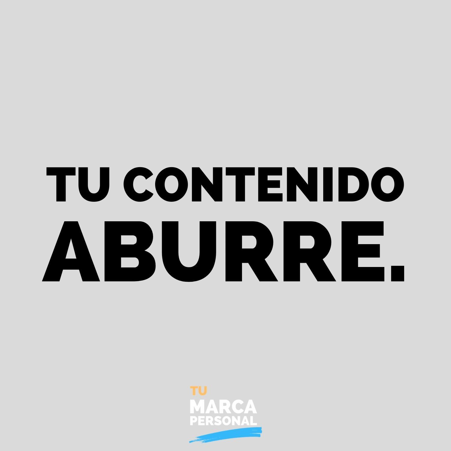 Por qué tu contenido aburre (aunque sea bueno) - Tu Marca Personal con Luis Ramos