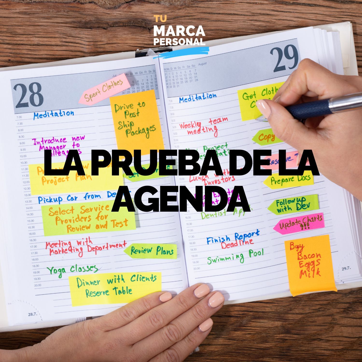 La Prueba de la Agenda: ¿Deseo o Decisión? - Tu Marca Personal con Luis Ramos episode artwork