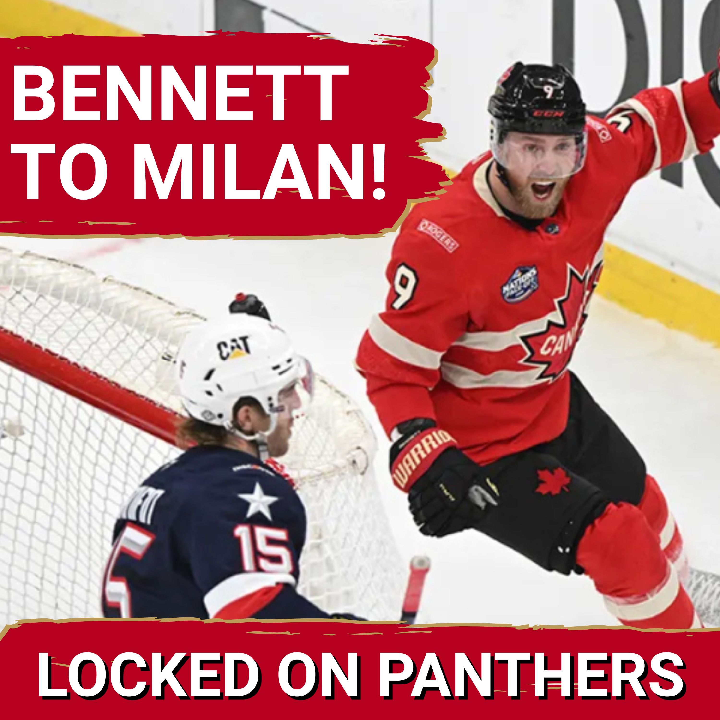 REWARDED: Sam Bennett will play for Team Canada in the Winter Olympics!