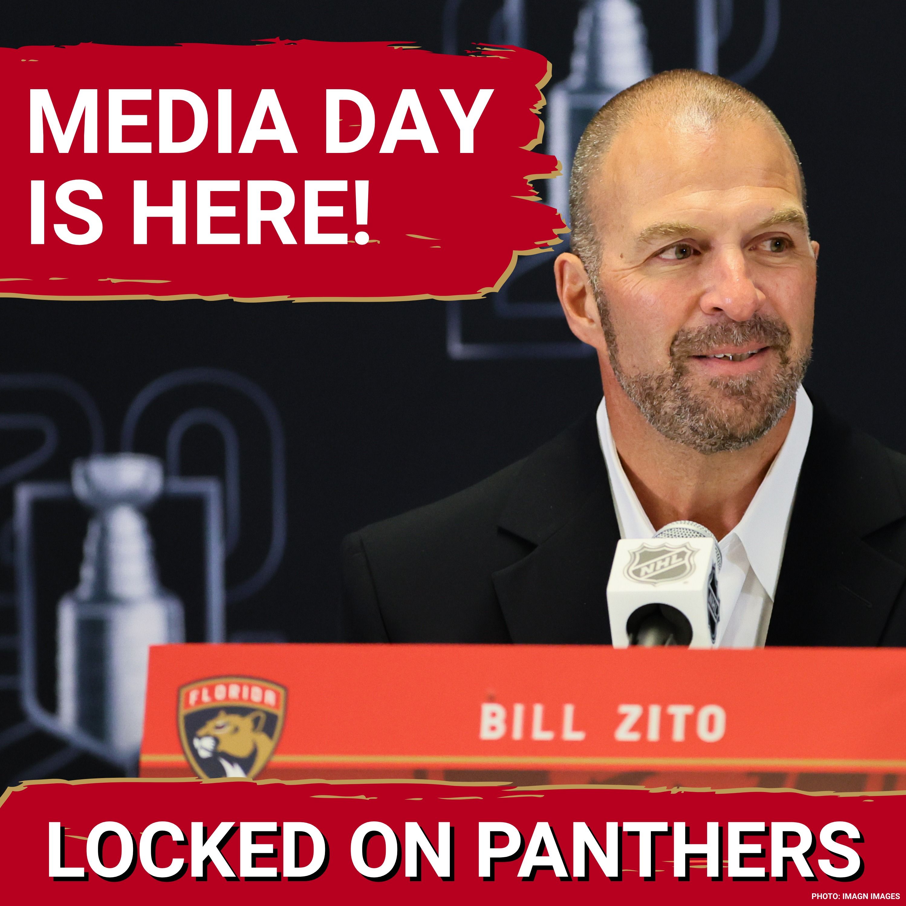 THEY'RE BACK: Panthers return for Media day and the training camp roster has been announced! episode artwork