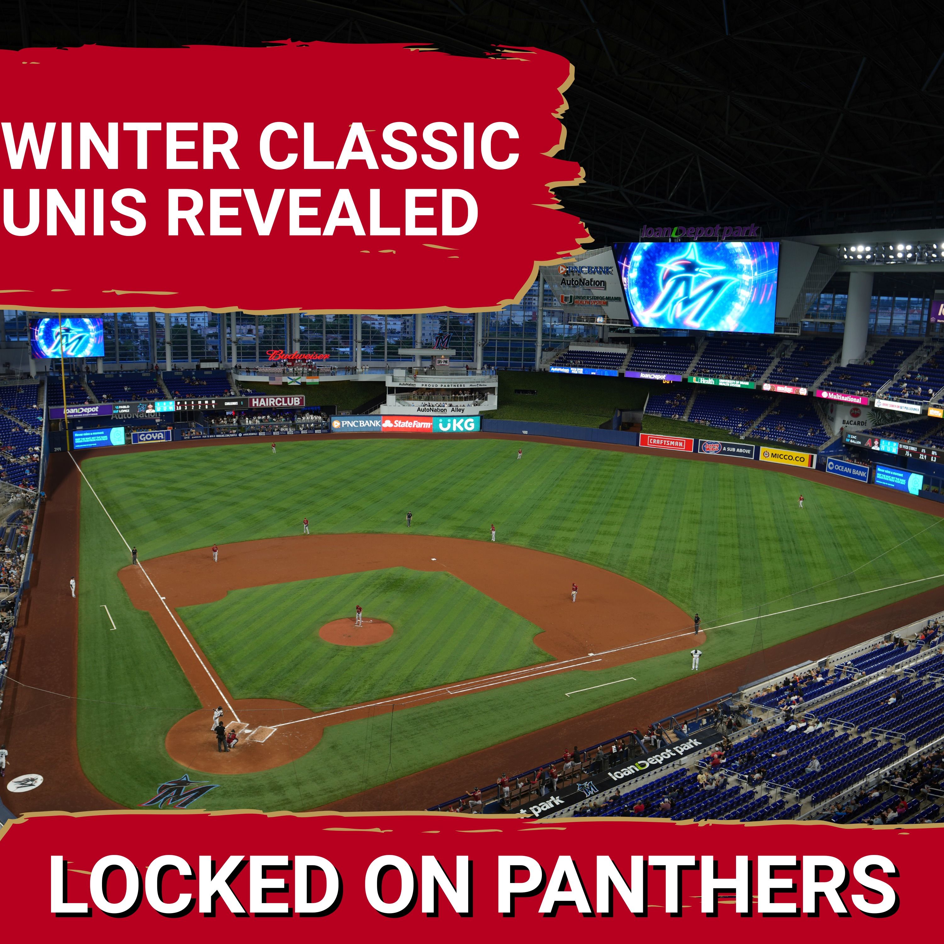 REVEALED: Panthers Winter Classic sweaters have been made public! Luostarinen now out week-to-week