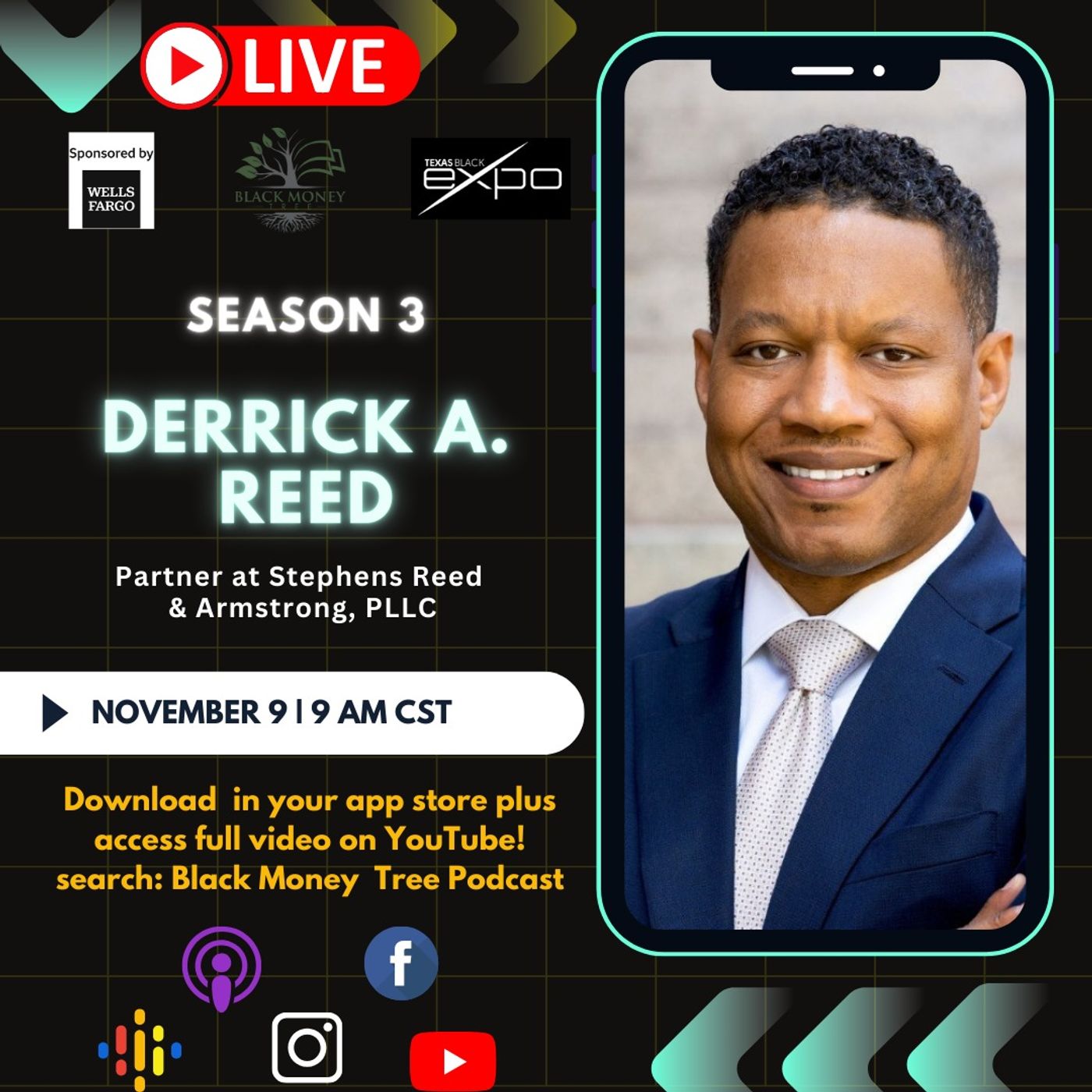 More Business, More Problems:  Legal Structure, You & Your Business” w/ Derrick A. Reed
