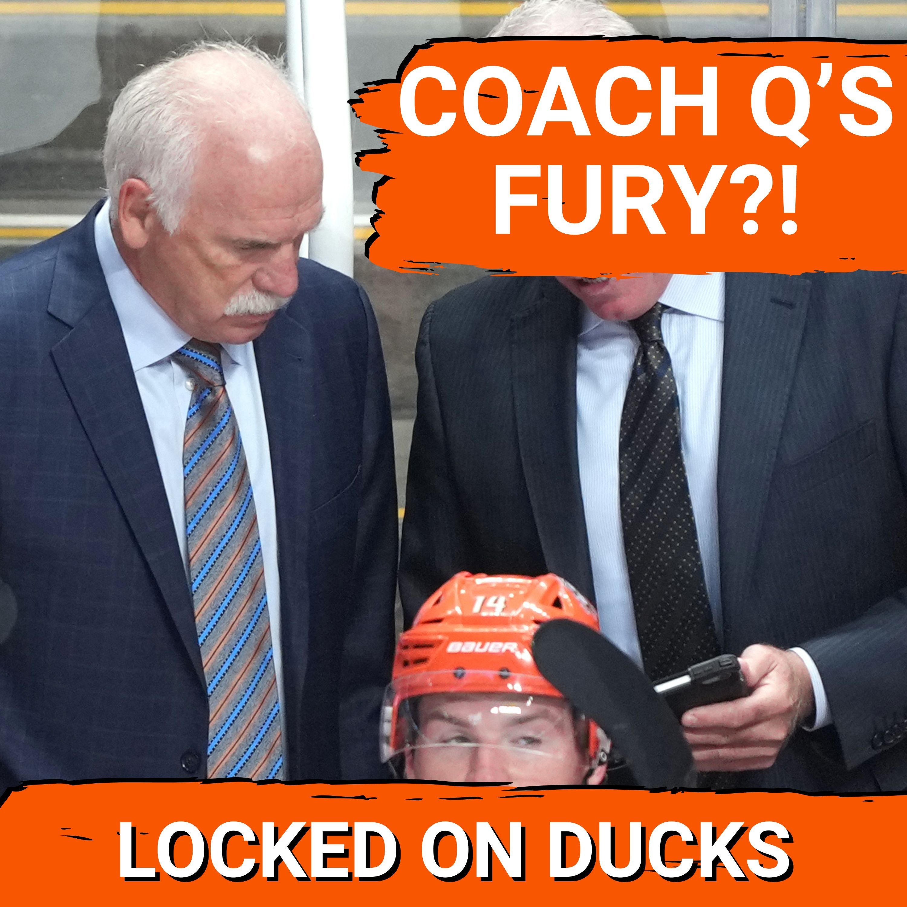 WAKE-UP: Ducks’ Joel Quenneville Needs to IGNITE Team After Stunning Utah Mammoth Blowout