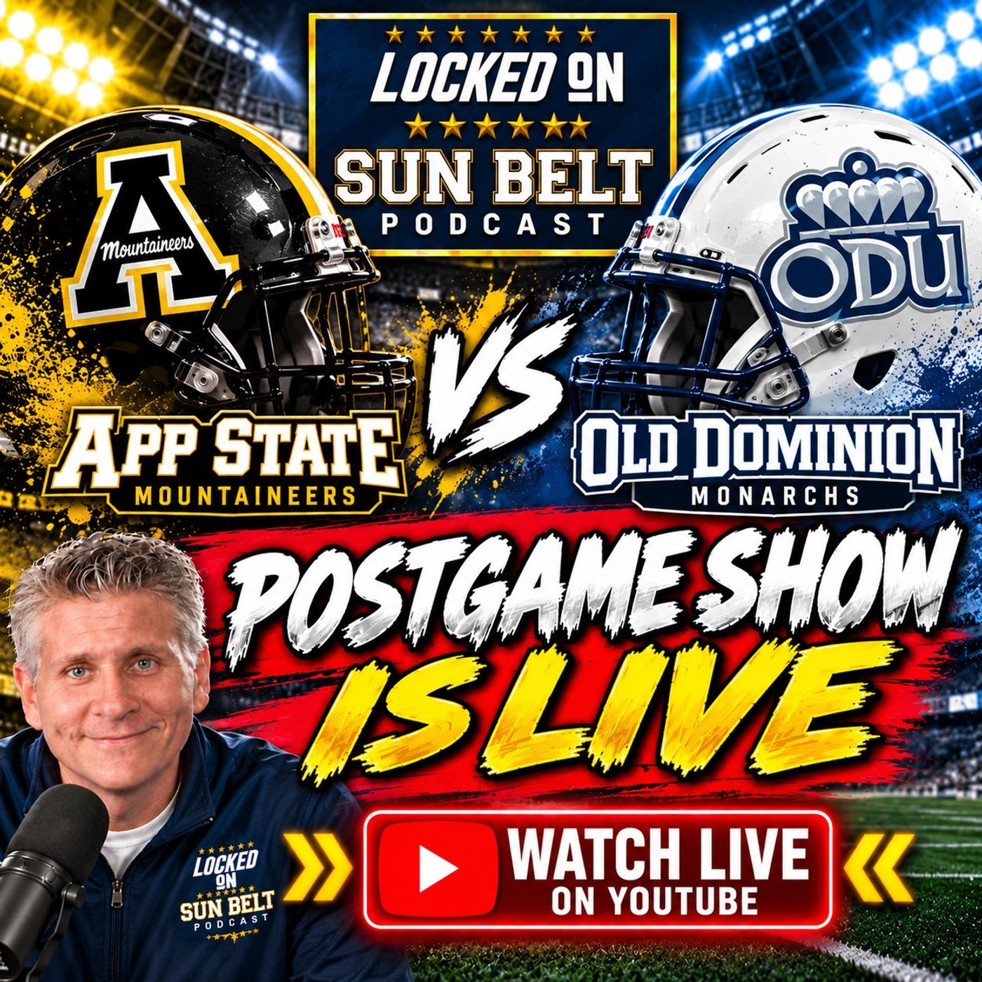 MONSOON MELTDOWN: What Was App State THINKING in Shocking Loss to Old Dominion | Sun Belt Podcast