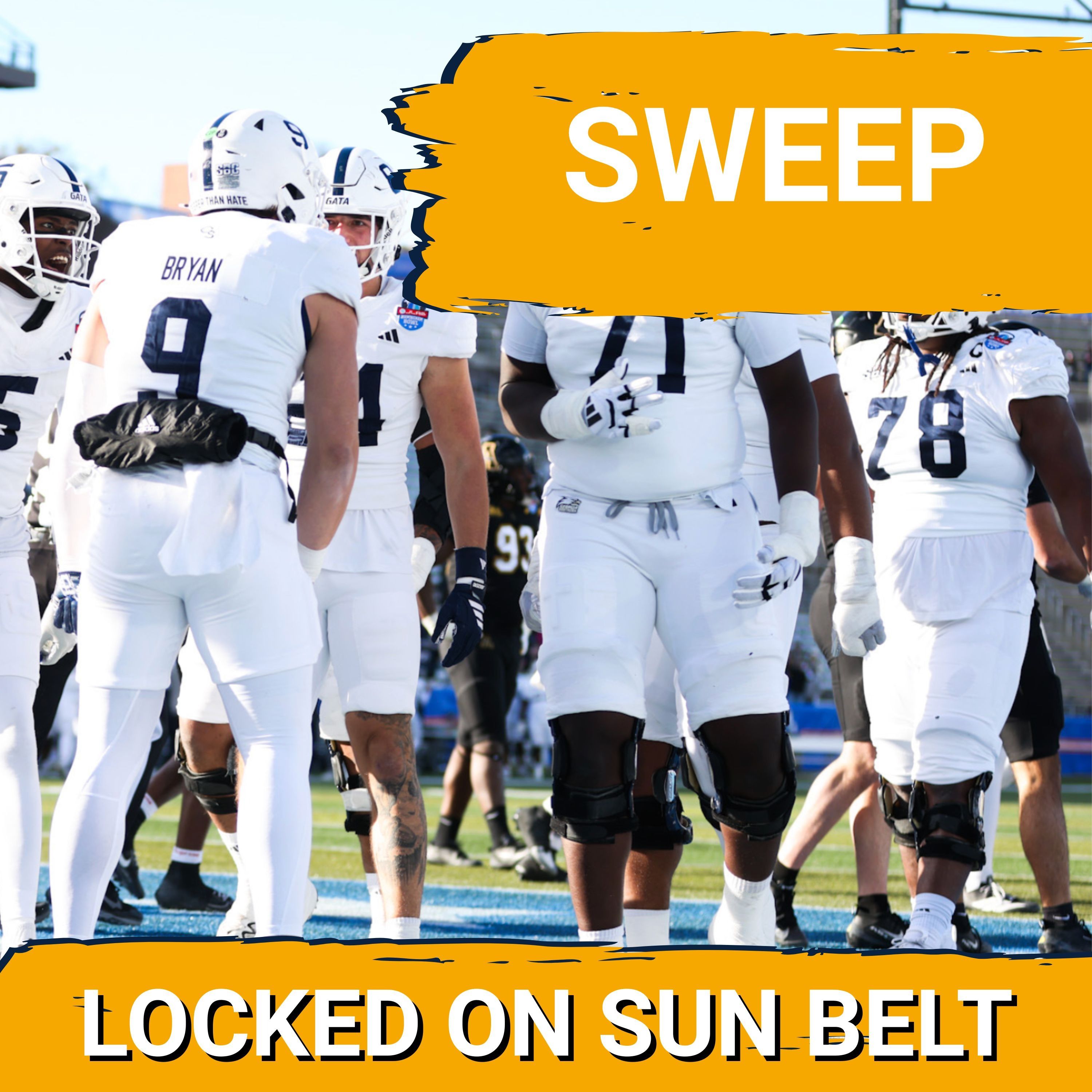 SWEEP: Georgia Southern DOMINATES 2nd Half vs App State, JC French & O.J. Arnold IGNITE Victory