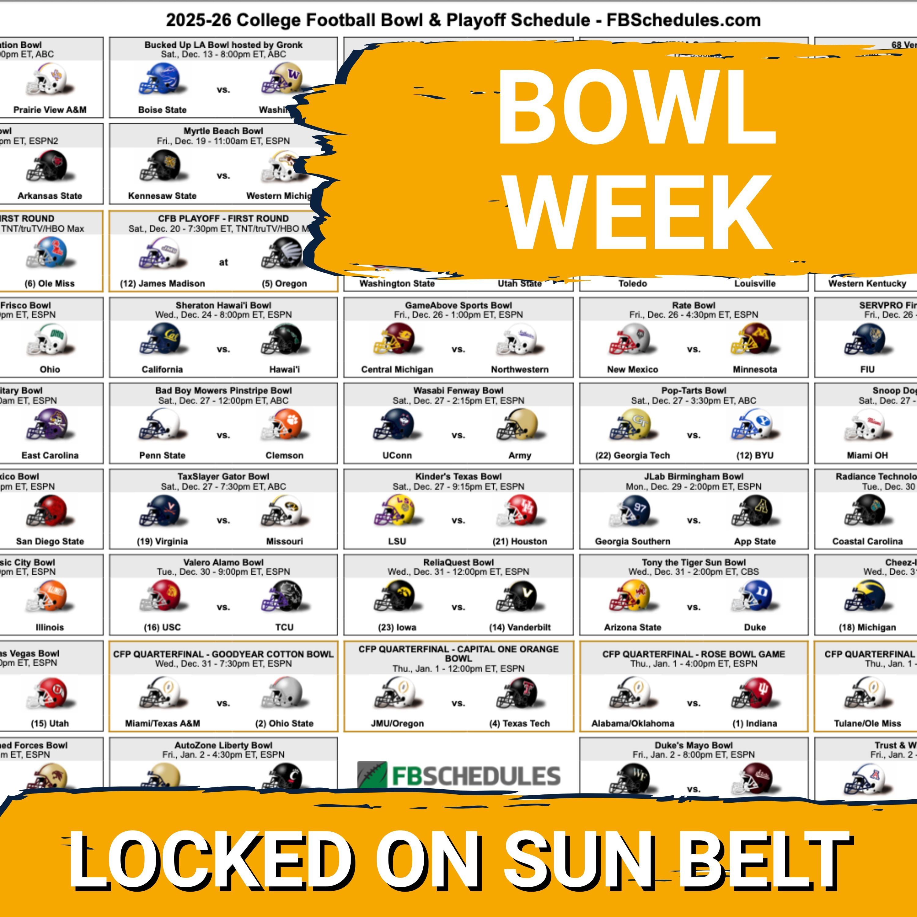 HYPE: Troy Trojans Kick Off Sun Belt Bowl Week—Goose Crowder AIMS to Make History