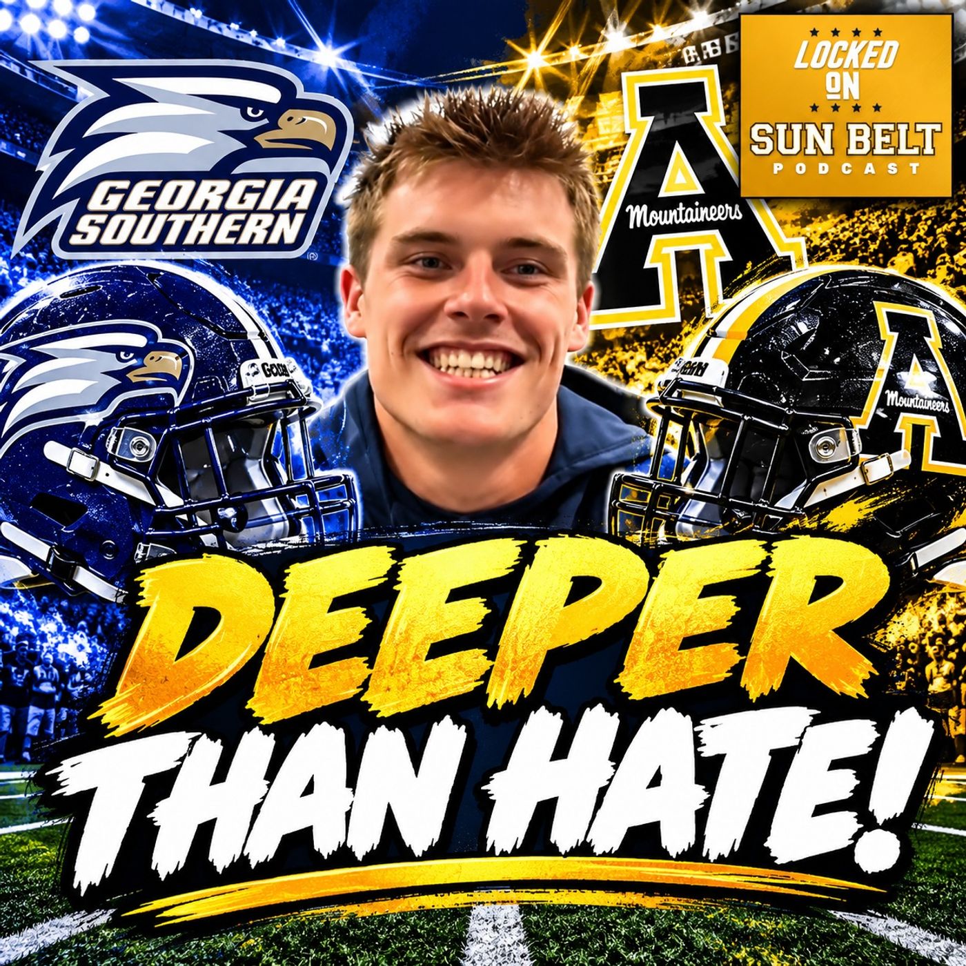 Why Georgia Southern's Josh Dallas LOVES the Deeper Than Hate Rivalry | Sun Belt Podcast episode artwork