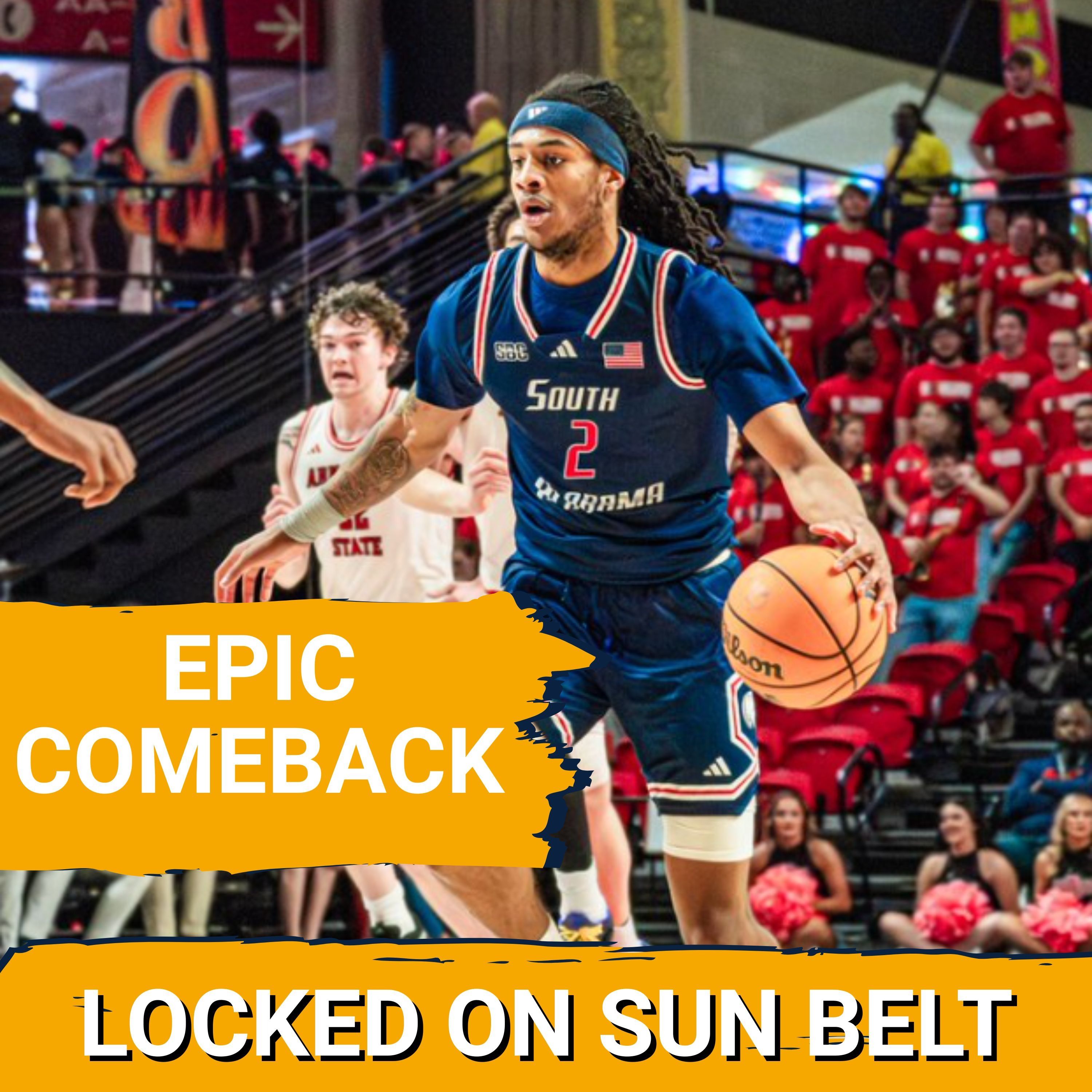 STUNNER: South Alabama’s Chaze Harris DELIVERS Miracle 4-Point Play, Surge Jaguars Into First Place