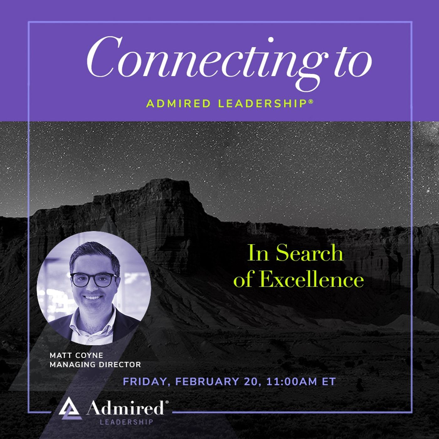 In Search of Excellence In Search of Excellence