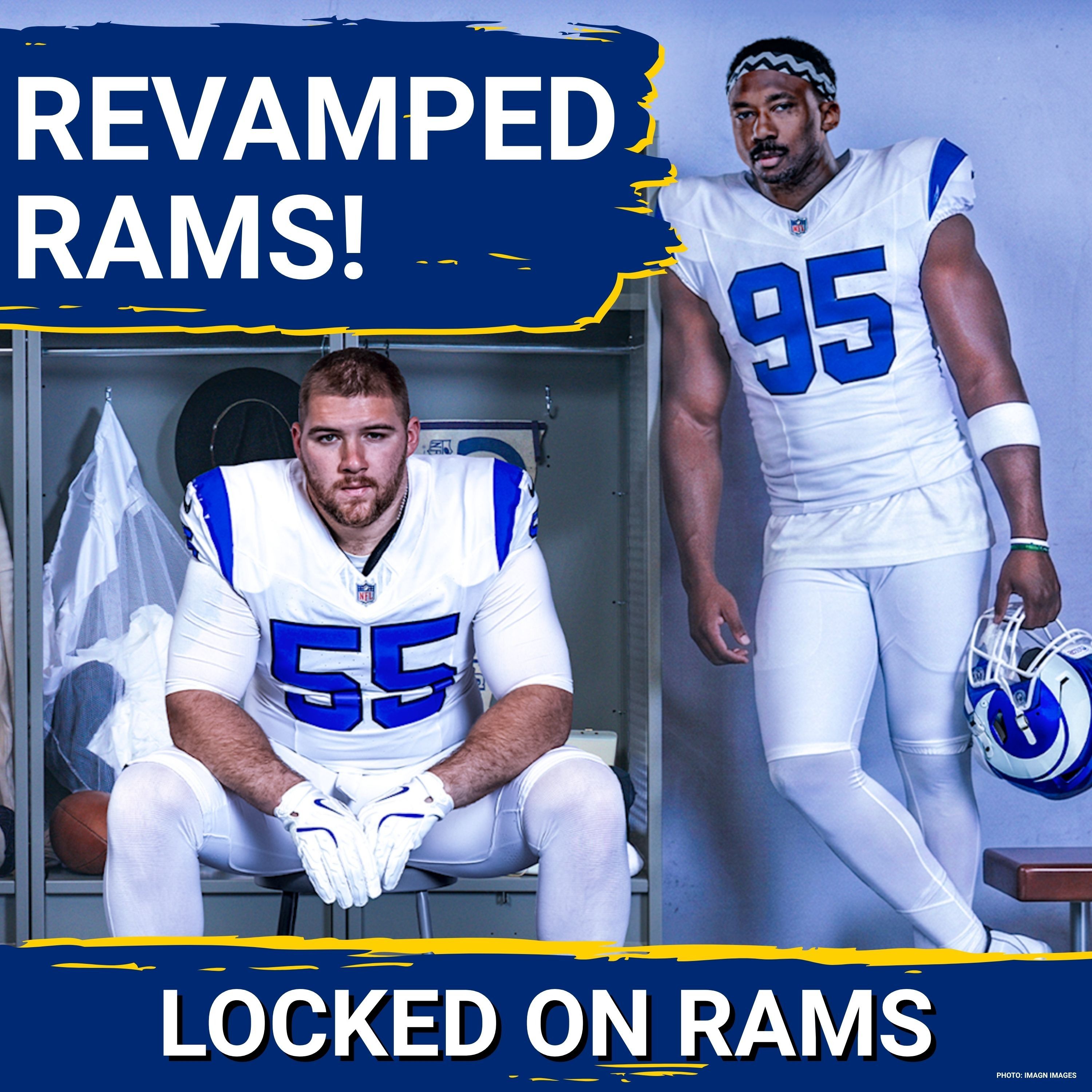 REVAMP: Los Angeles Rams' New Jerseys The Boldest Change Since Their LA Return?