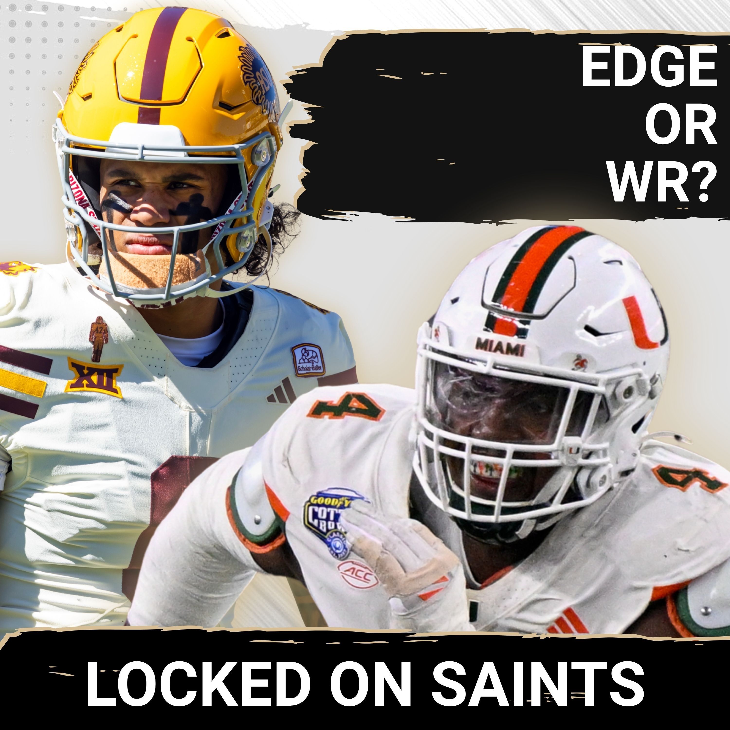 New Orleans Saints Can't Miss With Rueben Bain Jr., Jordyn Tyson In First Round Of 2026 NFL Draft