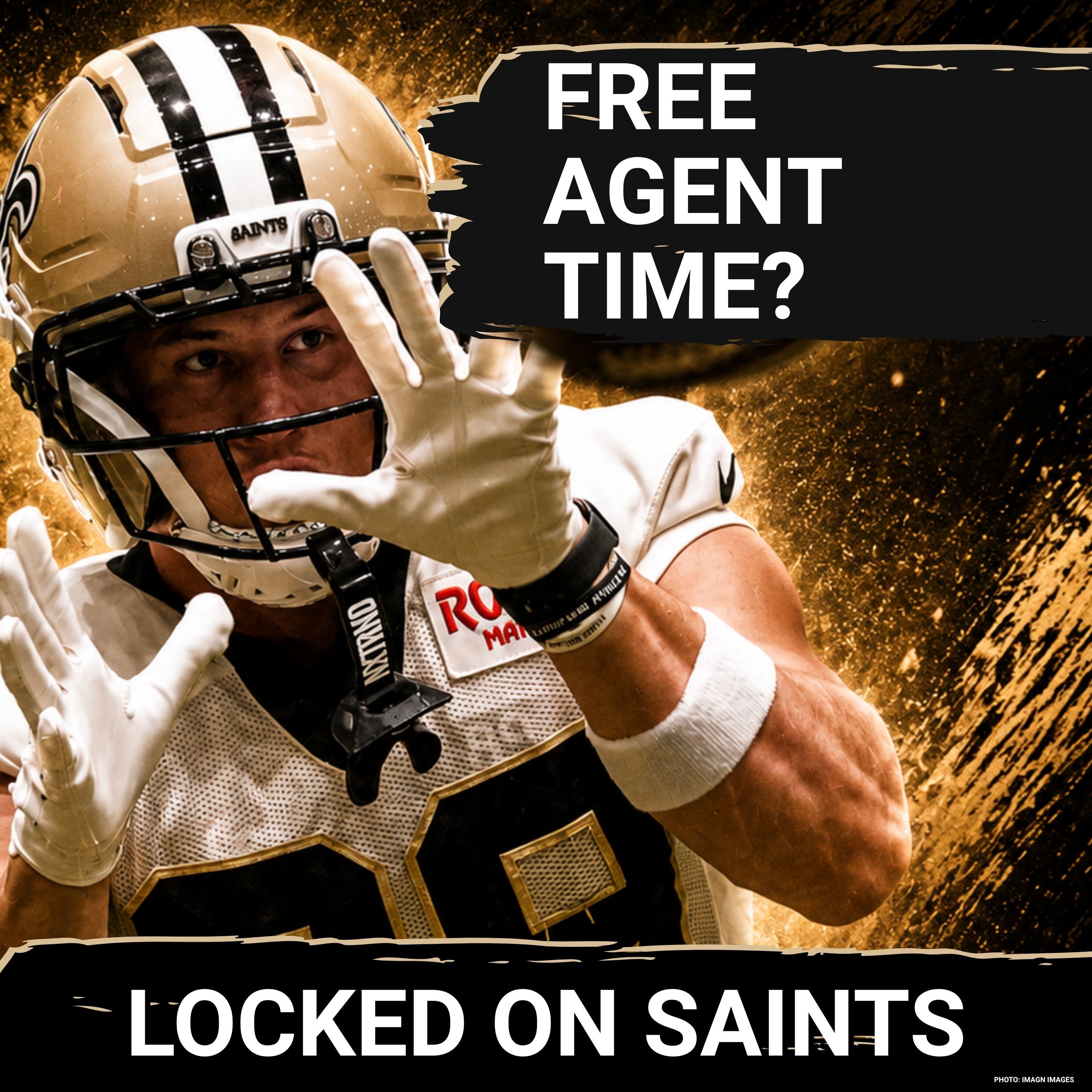 FREE AGENT?: Saints' Brock Rechsteiner Suspension, Ja'Lynn Polk Retirement Can Lead To WR Addition episode artwork