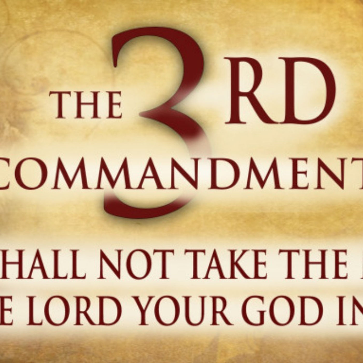 What Does It Mean To Take The LORD's Name In Vain? episode artwork