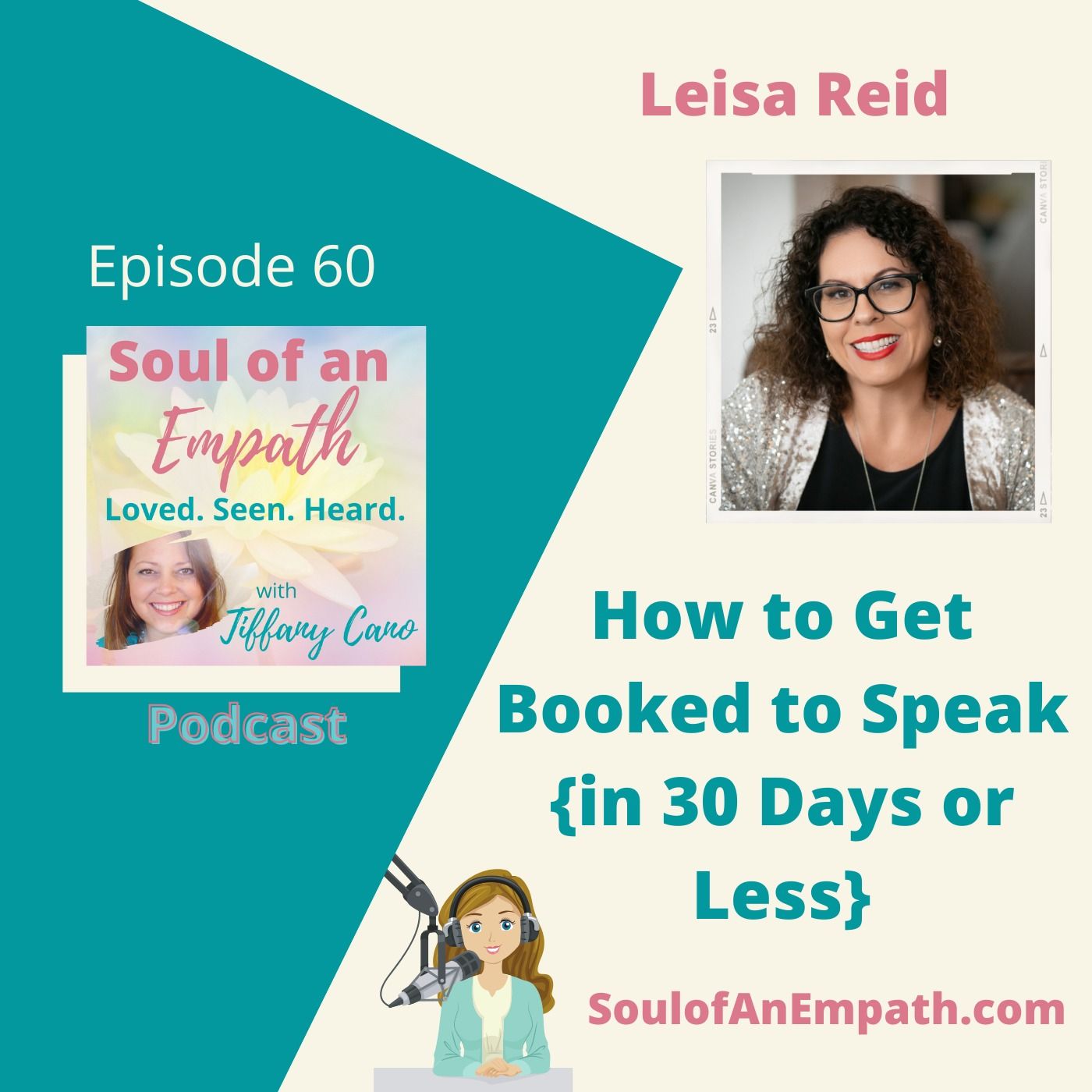 Ep60: How to Get Booked to Speak {in 30 Days or Less} with Founder of Get Speaking Gigs Now