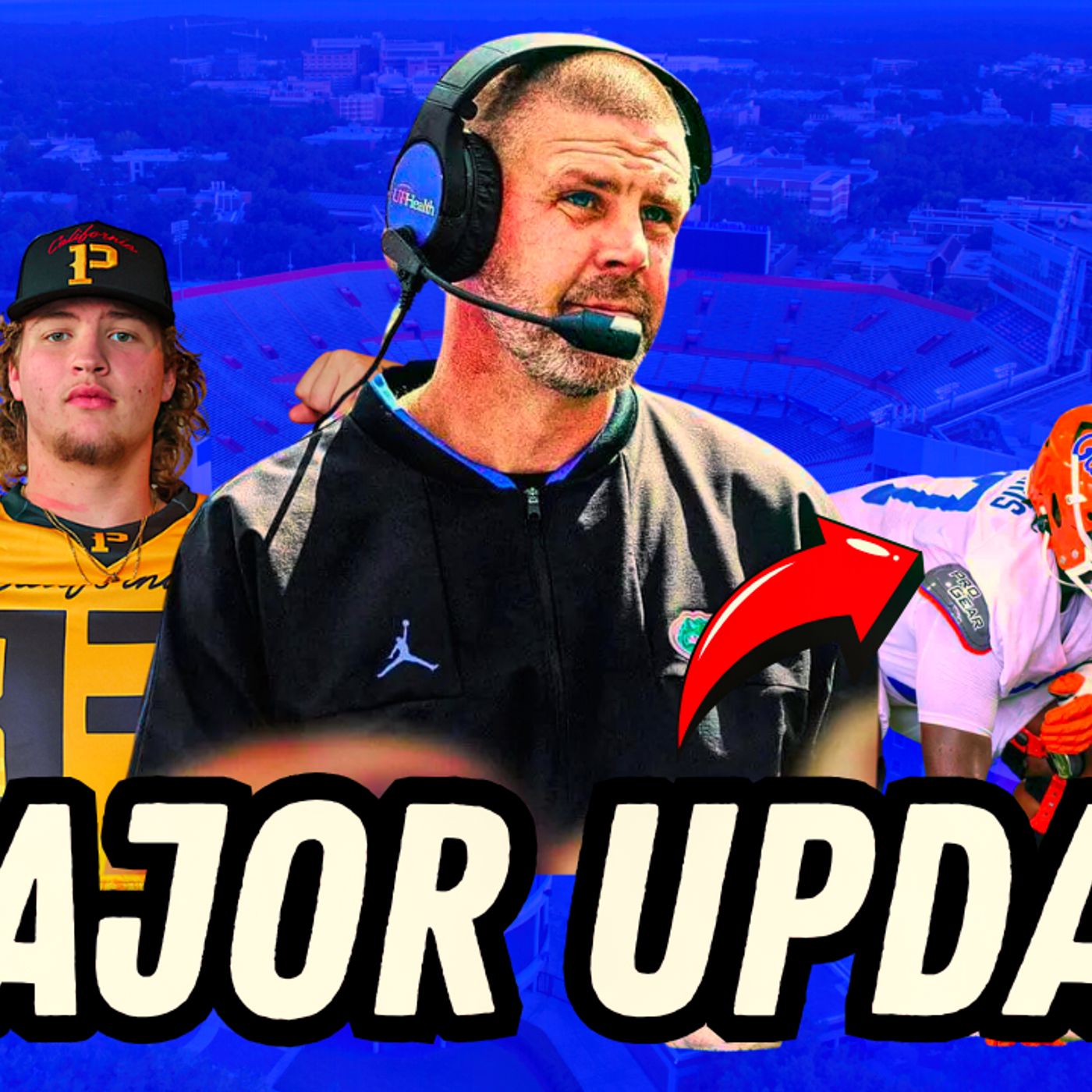 Florida Gators HEAT up on RECRUTING, Gators OL, Knijeah Harris Joins us, CFP Update & MORE episode artwork