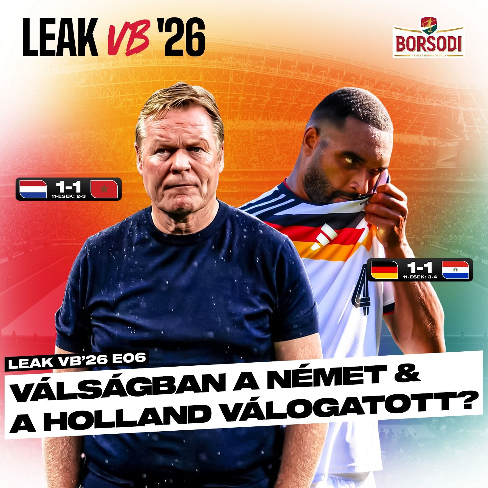 Válságban a német és a holland válogatott? l LEAK VB’26 - E06 episode artwork