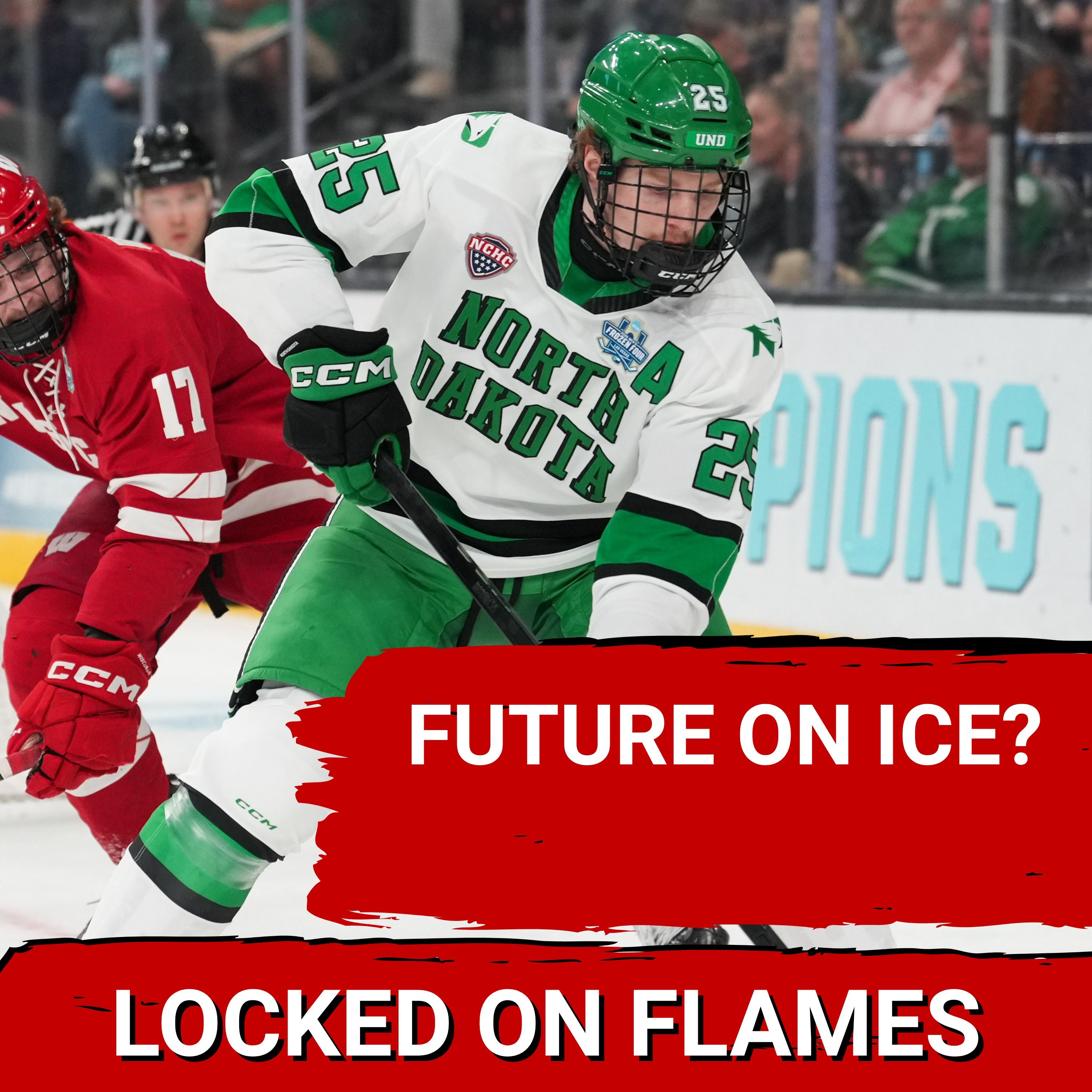 REINFORCED: Calgary Flames Add Abram Wiebe, NHL Draft LOTTERY Drama Afoot episode artwork