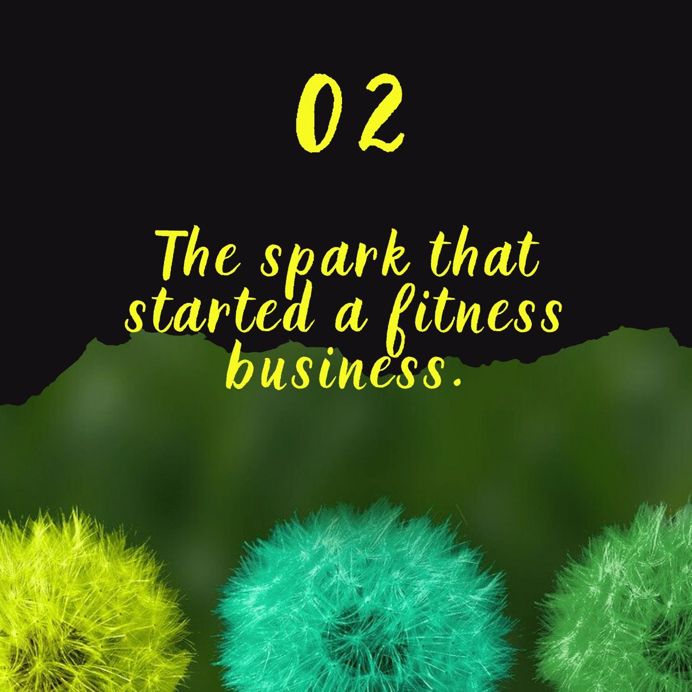 The spark that started a fitness business
