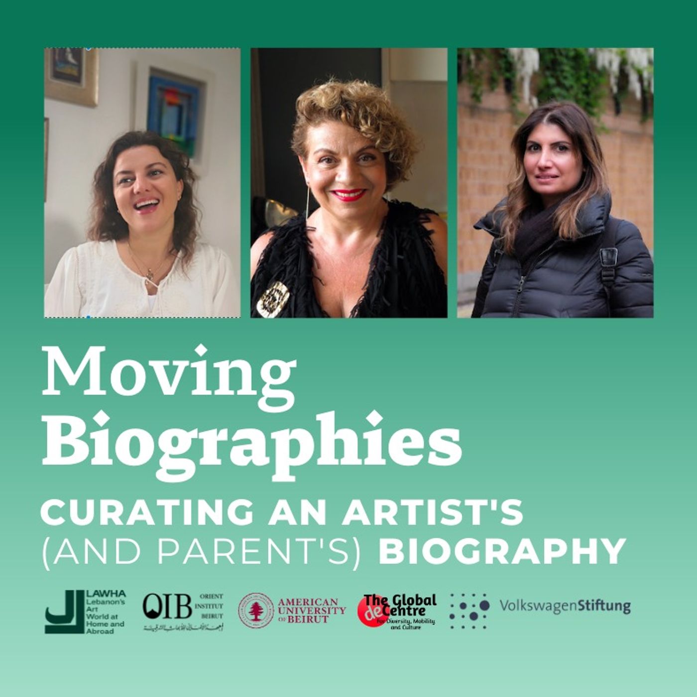 Curating an artist’s (and parent’s) biography | Moving Biographies episode artwork