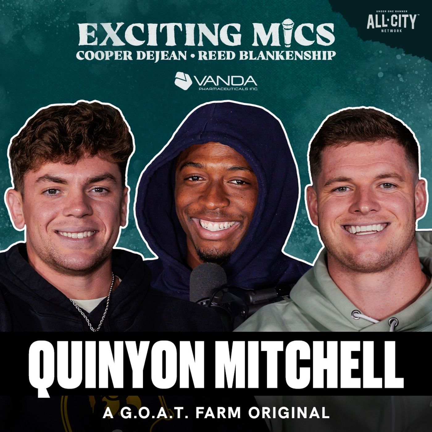 Quinyon Mitchell on Rookie Year, Eagles Super Bowl, Saquon 99 Club & More | Exciting Mics Ep. 4