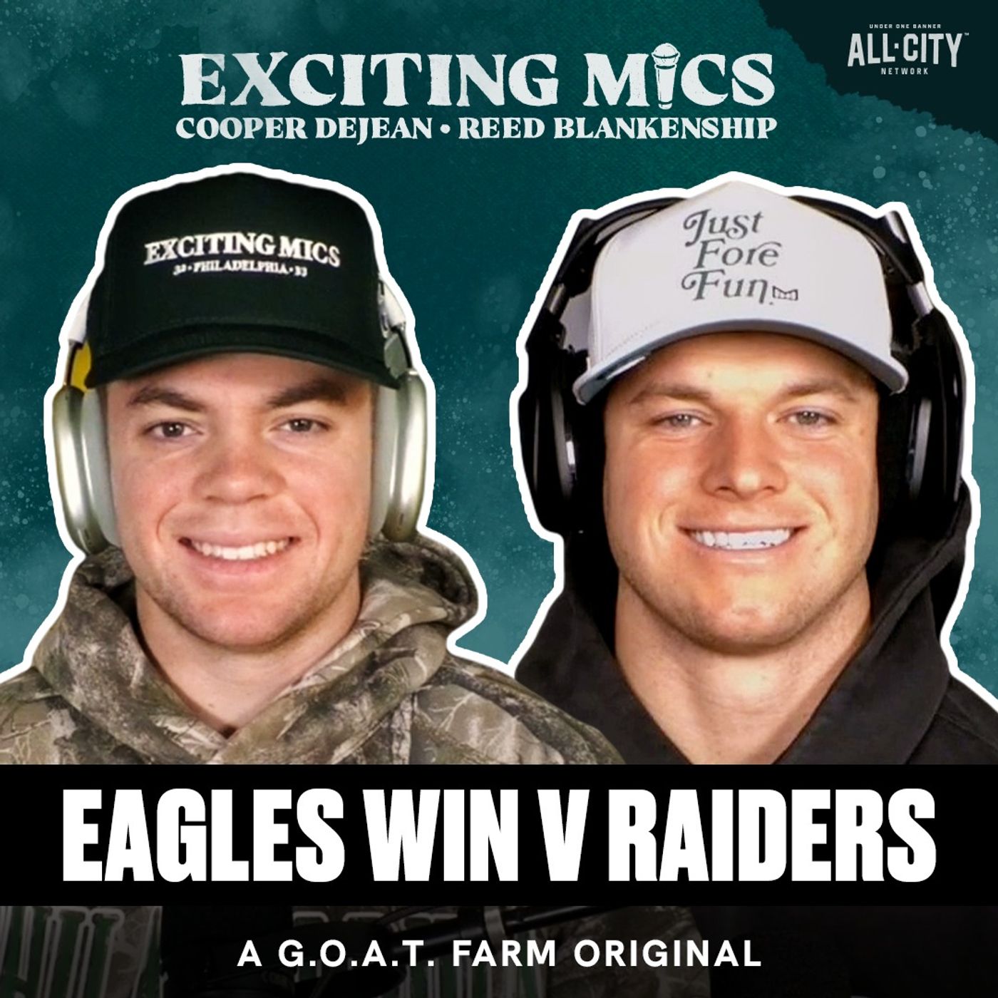 Eagles WIN vs Raiders, Playoff Picture, Commanders Preview & More | Exciting Mics Ep. 23 Eagles WIN vs Raiders, Playoff Picture, Commanders Preview & More | Exciting Mics Ep. 23