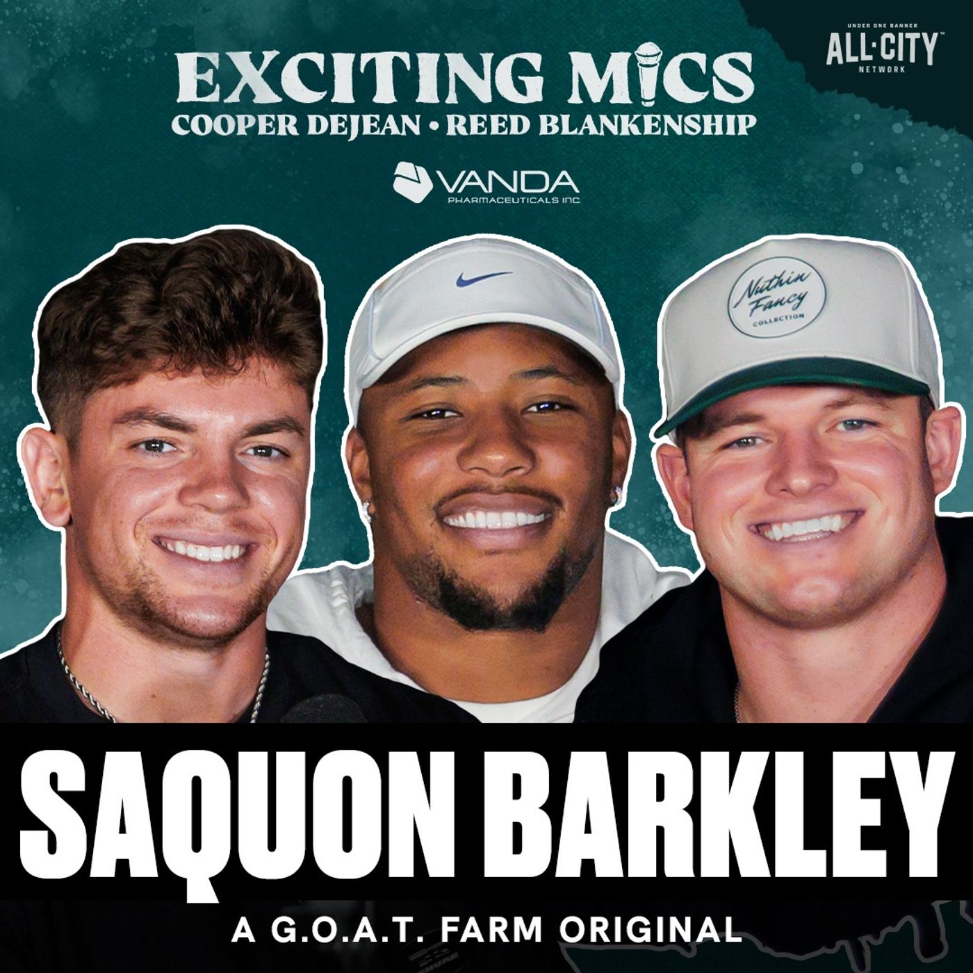 Saquon Barkley on Tush Push Ban, SaQUAD Nickname, & Playing For The Eagles | Exciting Mics Ep 2