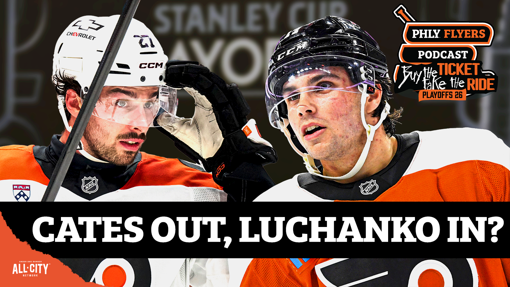 Flyers LOSE Noah Cates For Hurricanes Series; Could Jett Luchanko Replace Him? | PHLY Flyers Podcast