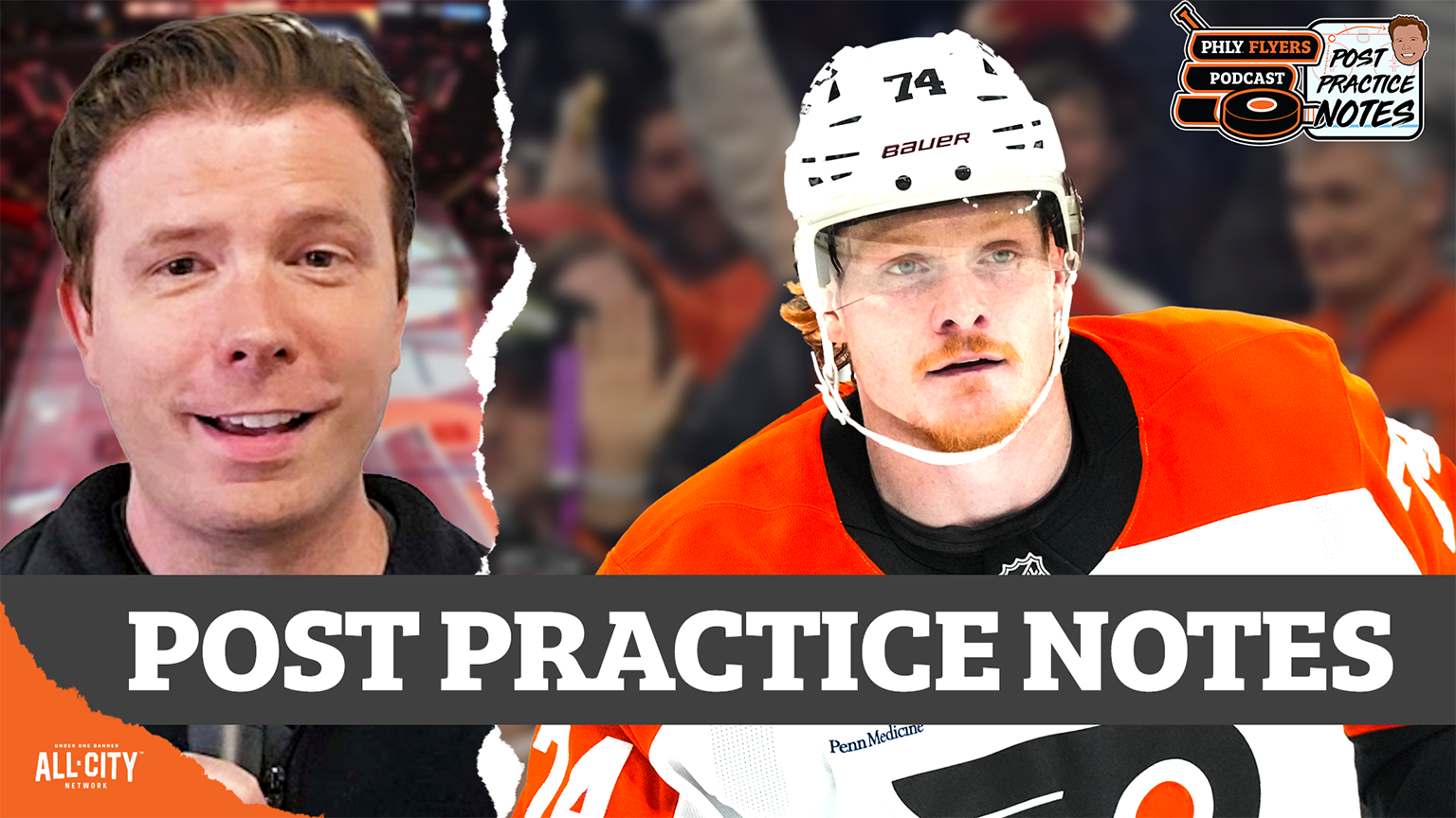 Flyers CHASING Playoffs? Owen Tippett & Emil Andrae Play Center + Couturier & Barkey Injury Updates