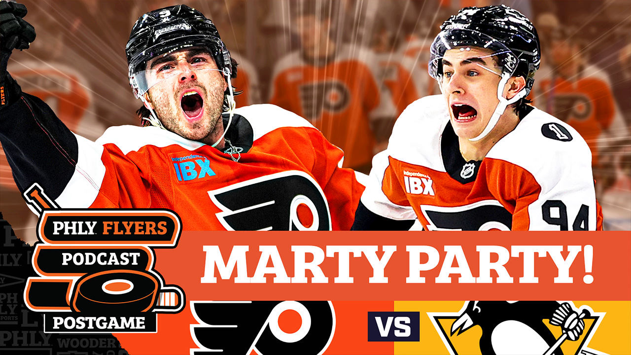 POSTGAME: MARTONE, DRYSDALE SCORE IN STANLEY CUP PLAYOFF DEBUTS TO PUT FLYERS UP 1-0 VS PENGUINS