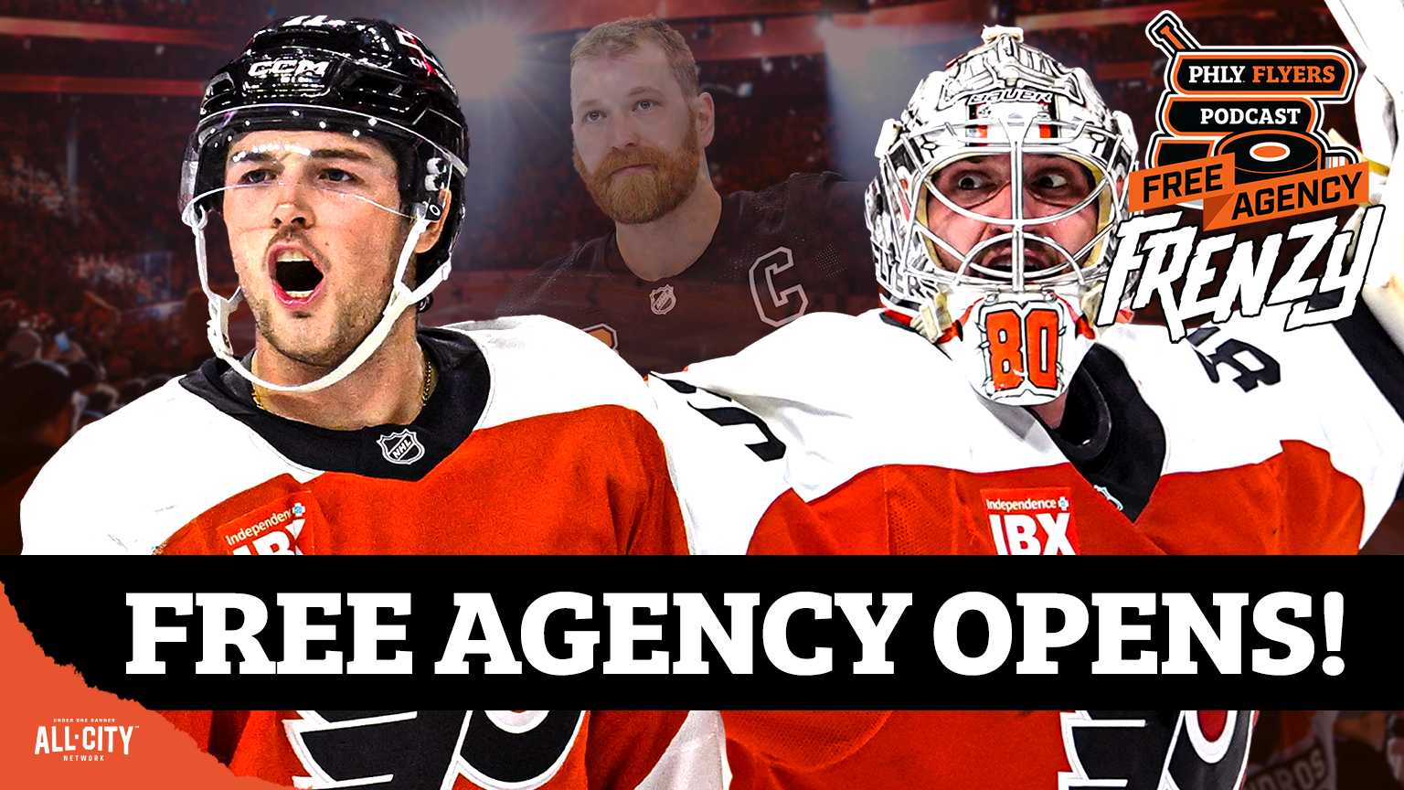 FREE AGENCY OPENS! Flyers Extend Vladar & Foerster, Claude Giroux Reunion Coming? | PHLY Flyers Pod
