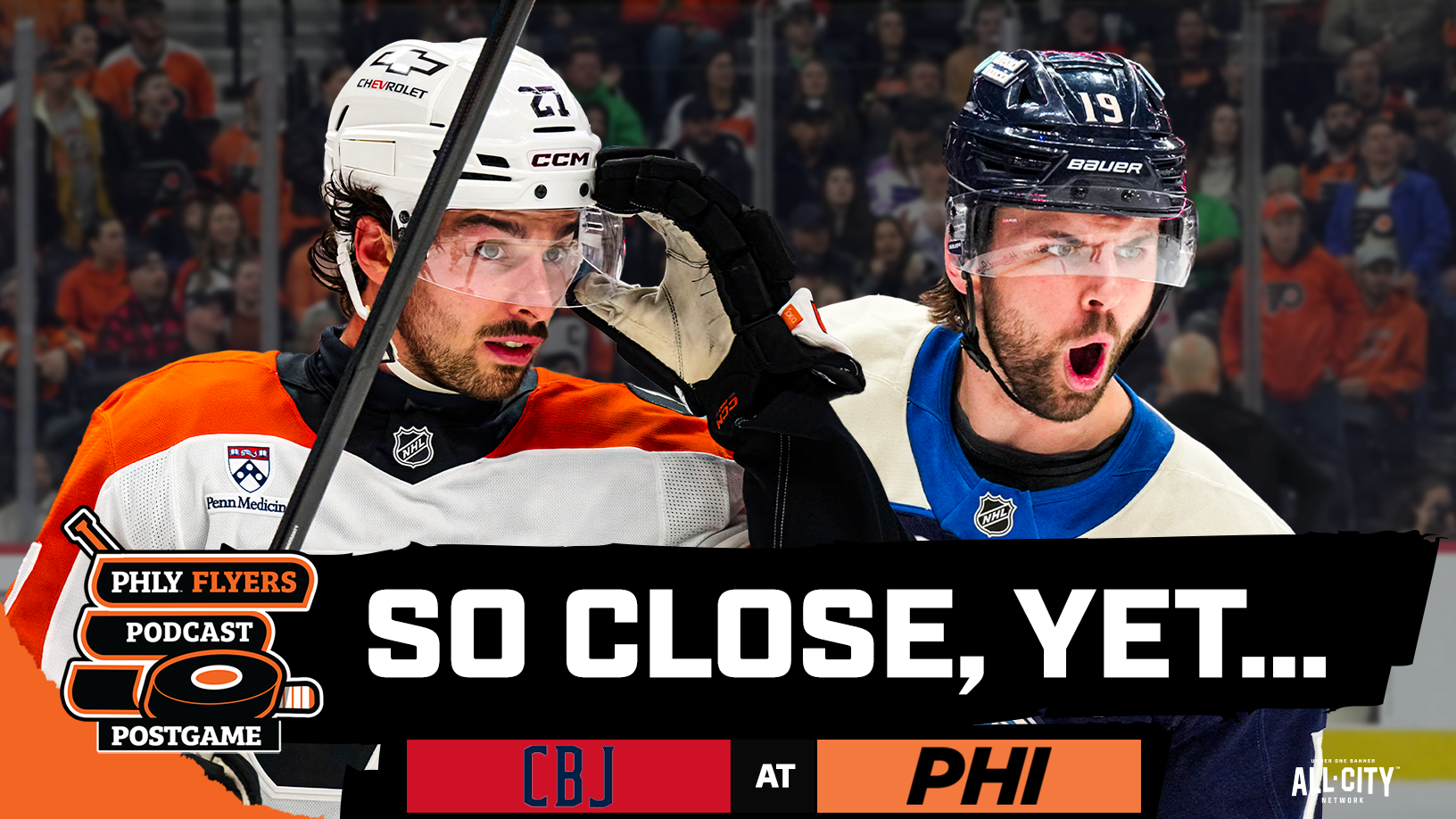 Cates, Zegras Lead Furious Comeback, But Fantilli & Blue Jackets Beat Flyers In OT 4-3 | PHLY