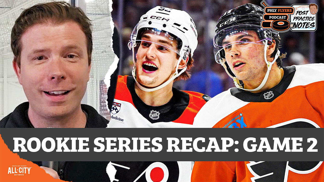 Jett Luchanko IMPRESSIVE Again & Barkey, Bonk, Martone Shine: Flyers Rookie Series Recap Game 2