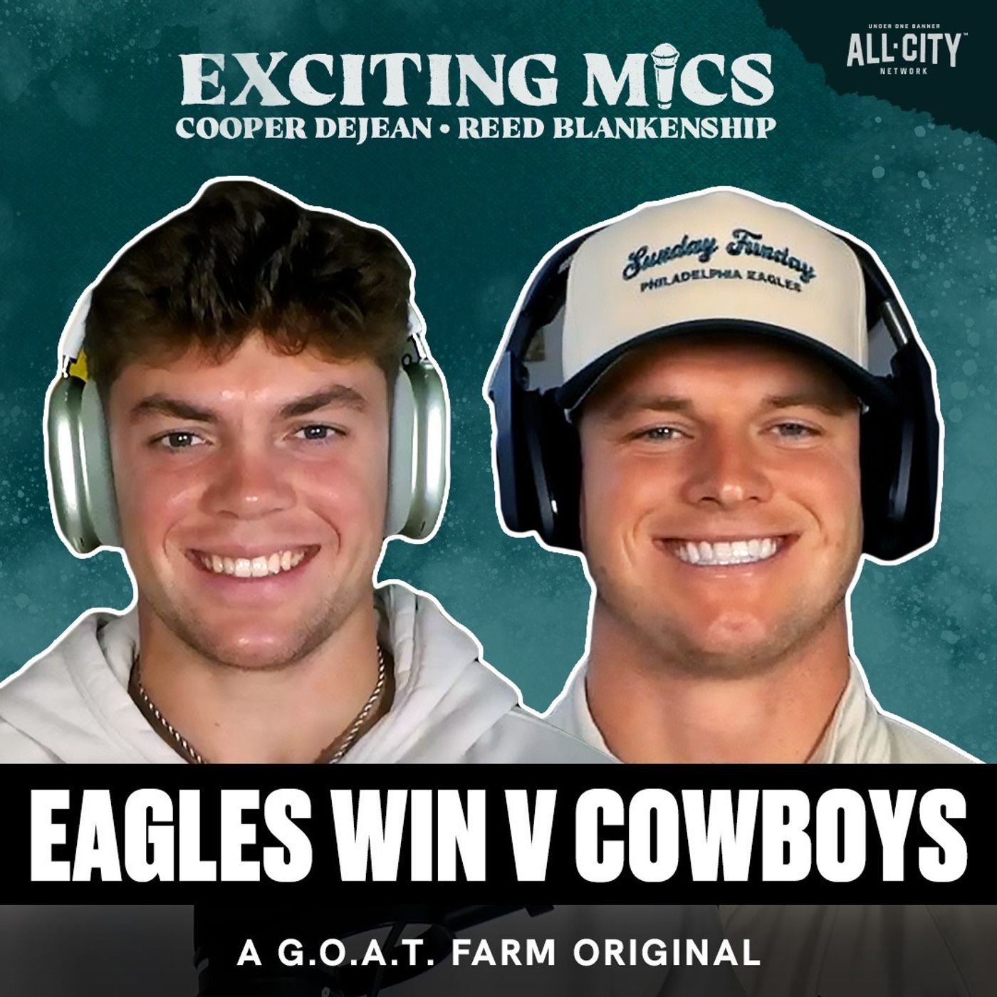 Eagles WIN vs Cowboys, Jalen Carter Spitgate, Super Bowl Rematch & More | Exciting Mics Ep. 12