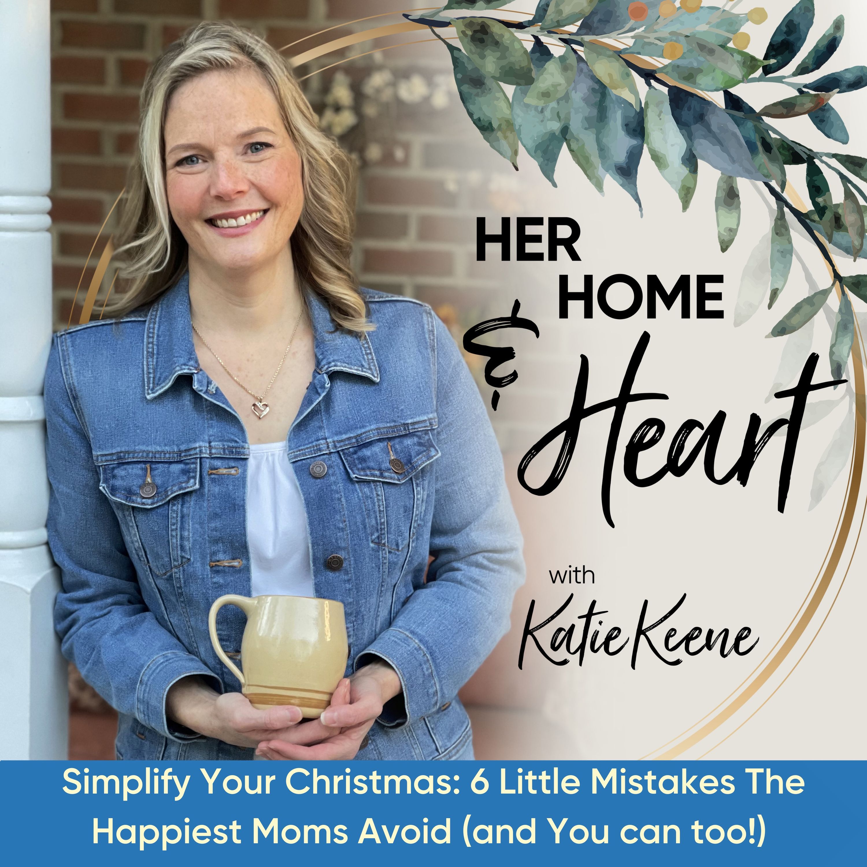 HER HOME & HEART / Simplifying Routines for Overwhelmed Christian Homeschool Moms Seeking Peace and Joy