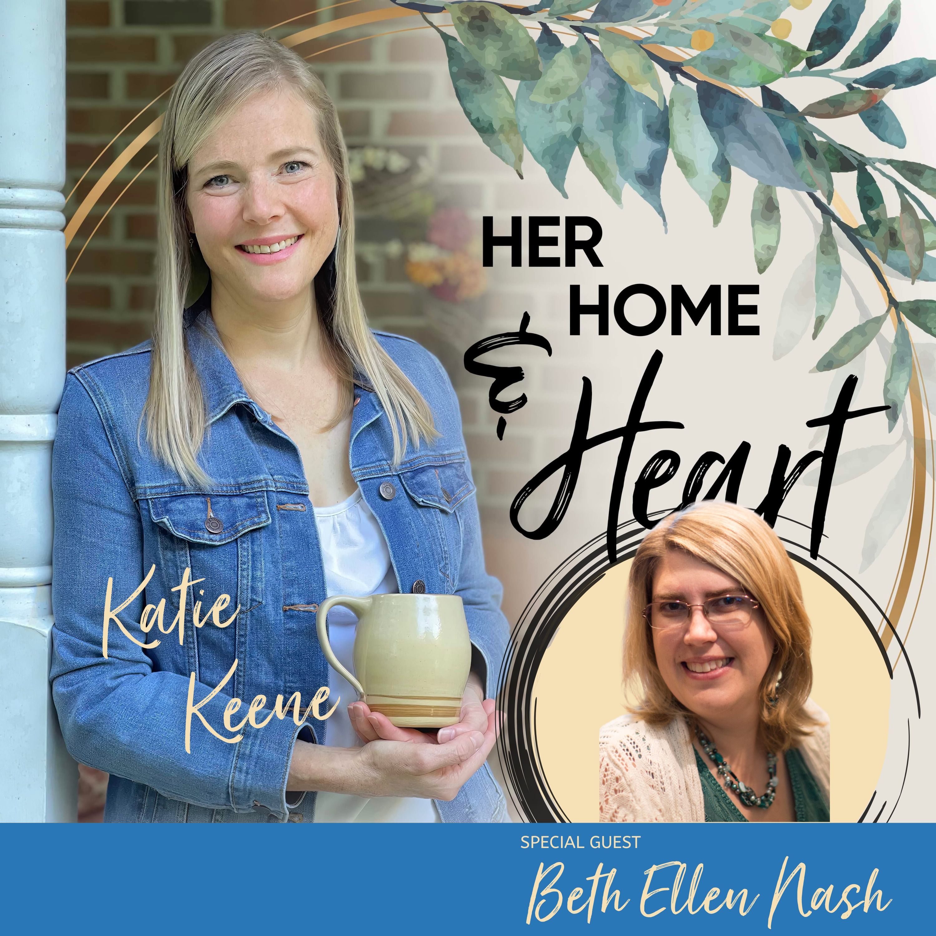 HER HOME & HEART / Simplifying Routines for Overwhelmed Christian Homeschool Moms Seeking Peace and Joy