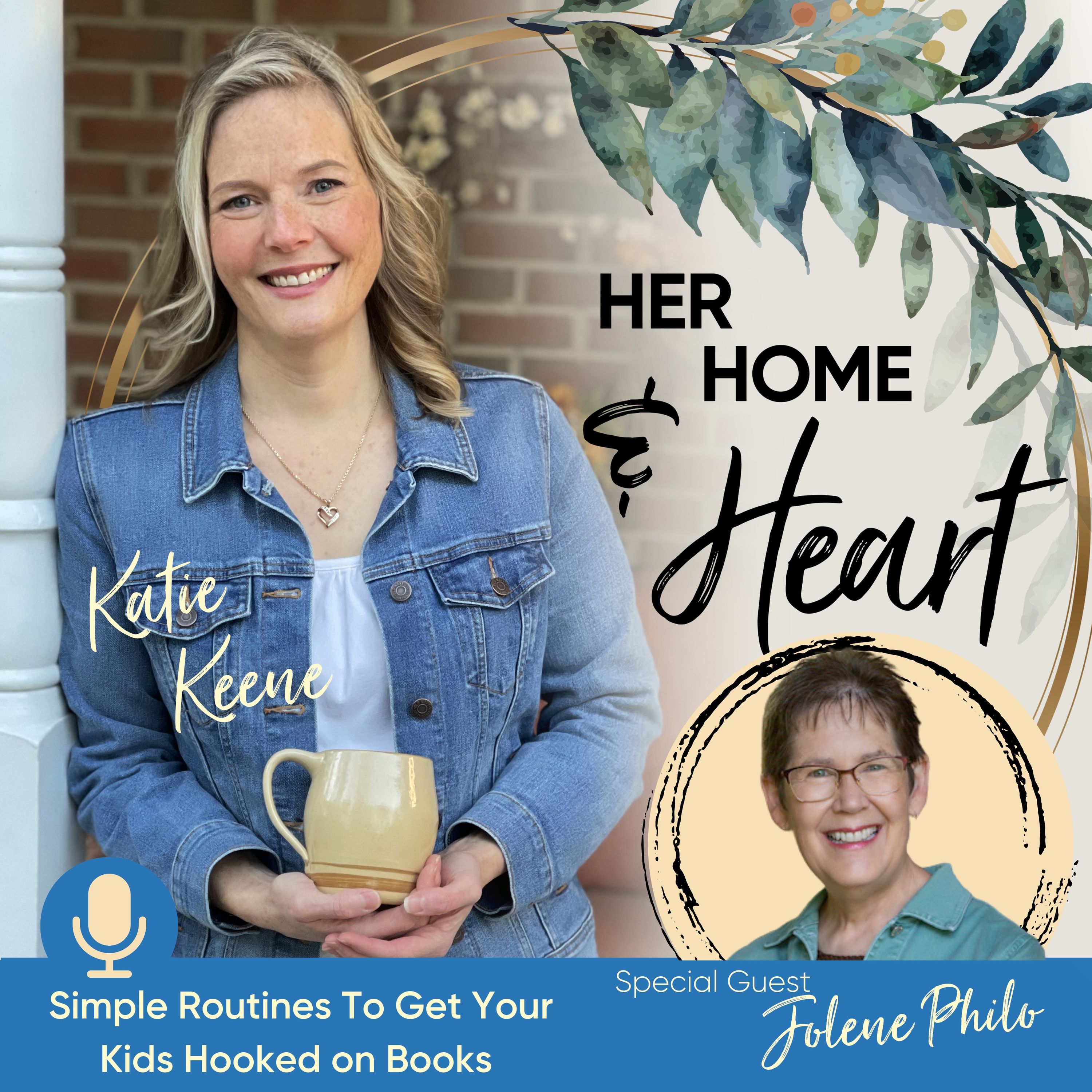 HER HOME & HEART / Simplifying Routines for Overwhelmed Christian Homeschool Moms Seeking Peace and Joy