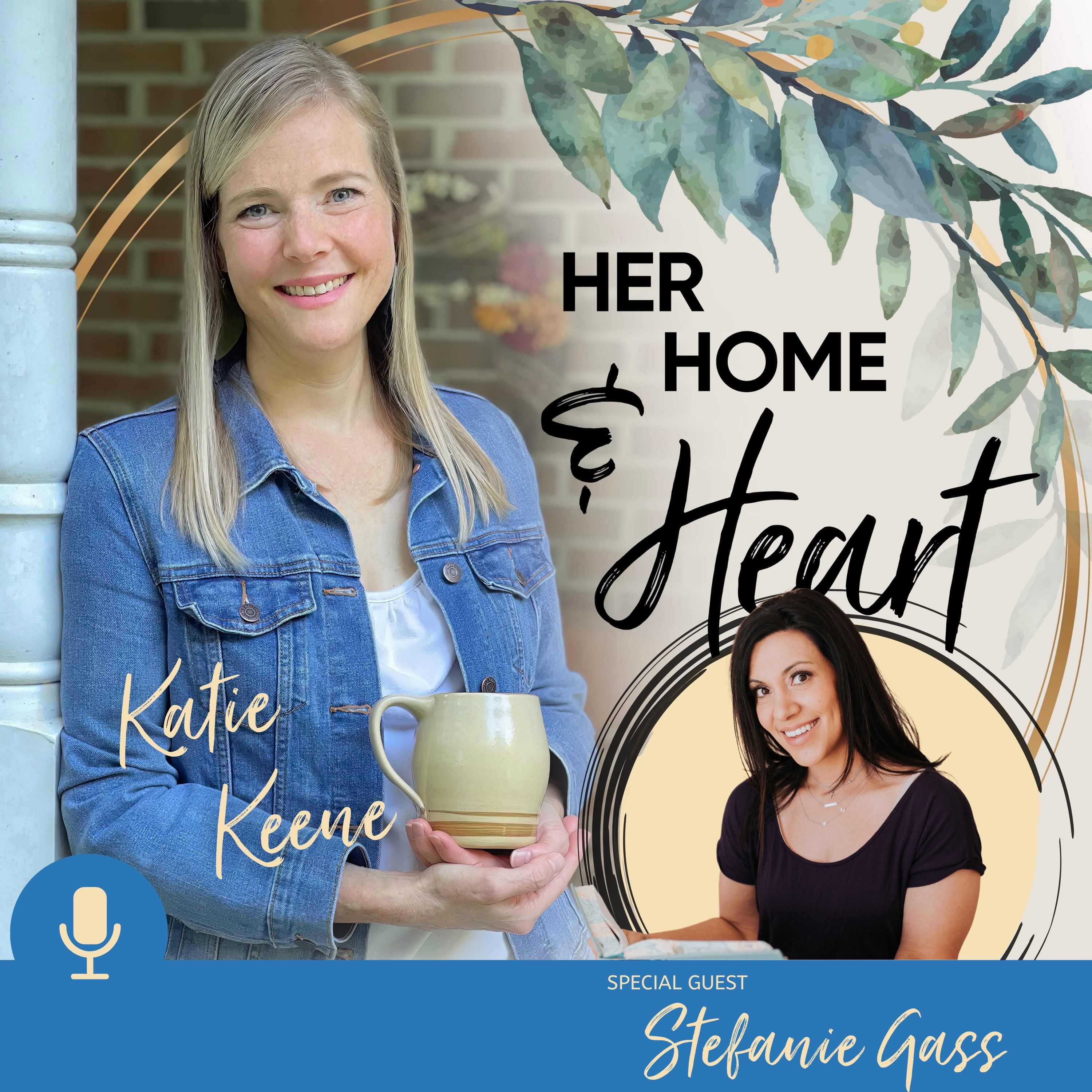 HER HOME & HEART / Simplifying Routines for Overwhelmed Christian Homeschool Moms Seeking Peace and Joy