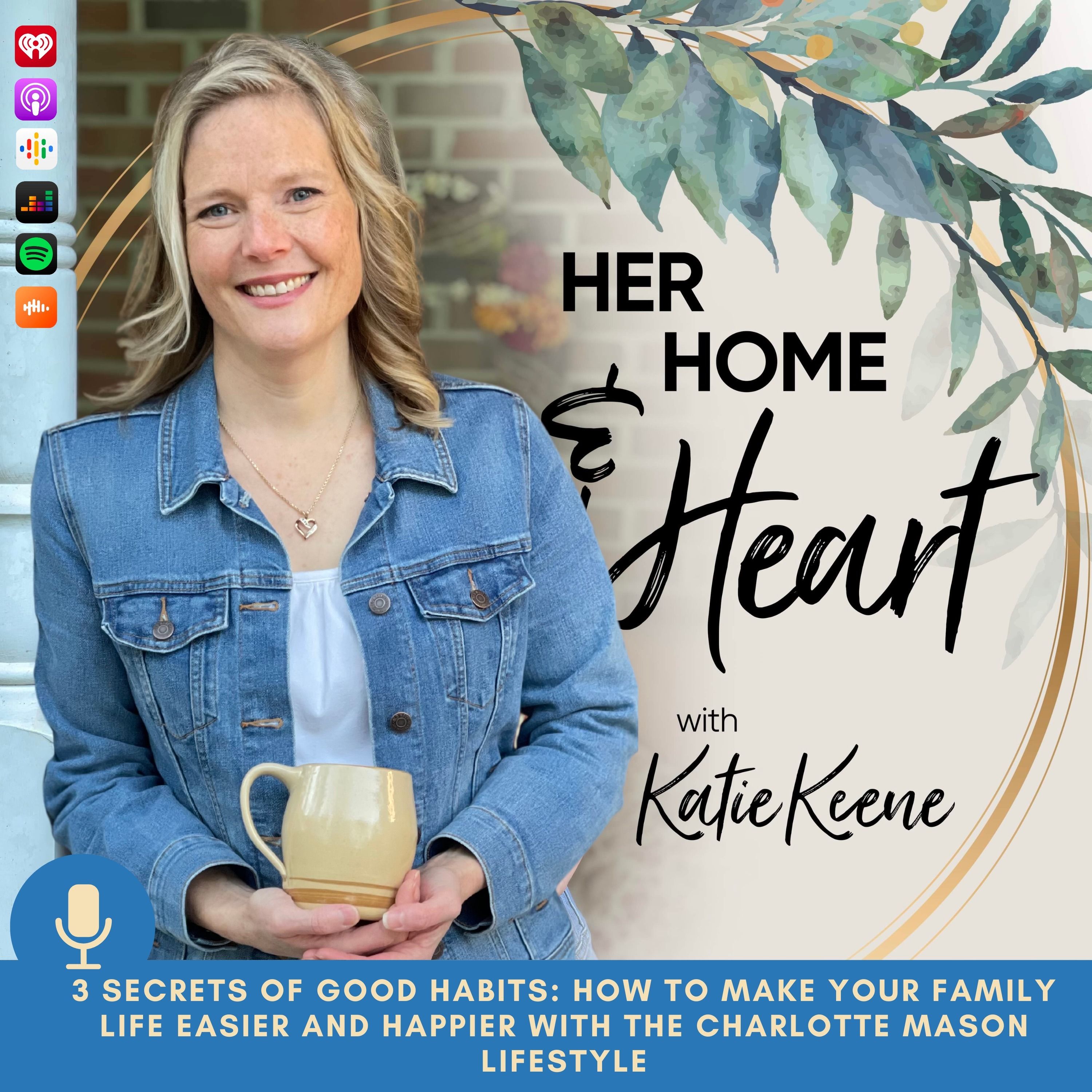 HER HOME & HEART / Simplifying Routines for Overwhelmed Christian Homeschool Moms Seeking Peace and Joy