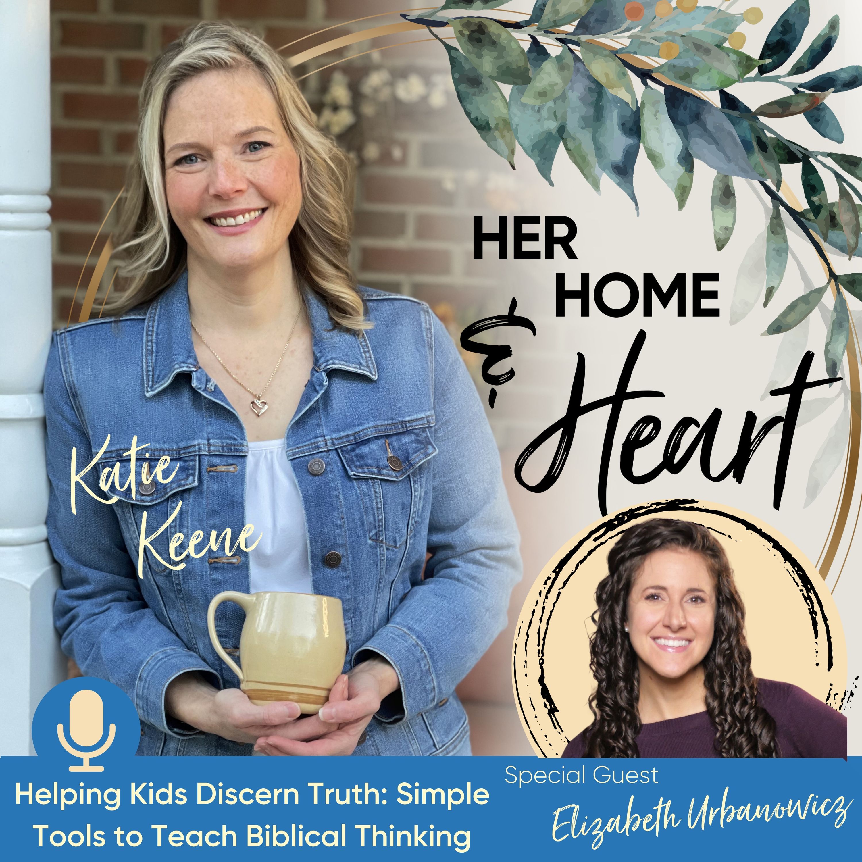 HER HOME & HEART / Simplifying Routines for Overwhelmed Christian Homeschool Moms Seeking Peace and Joy