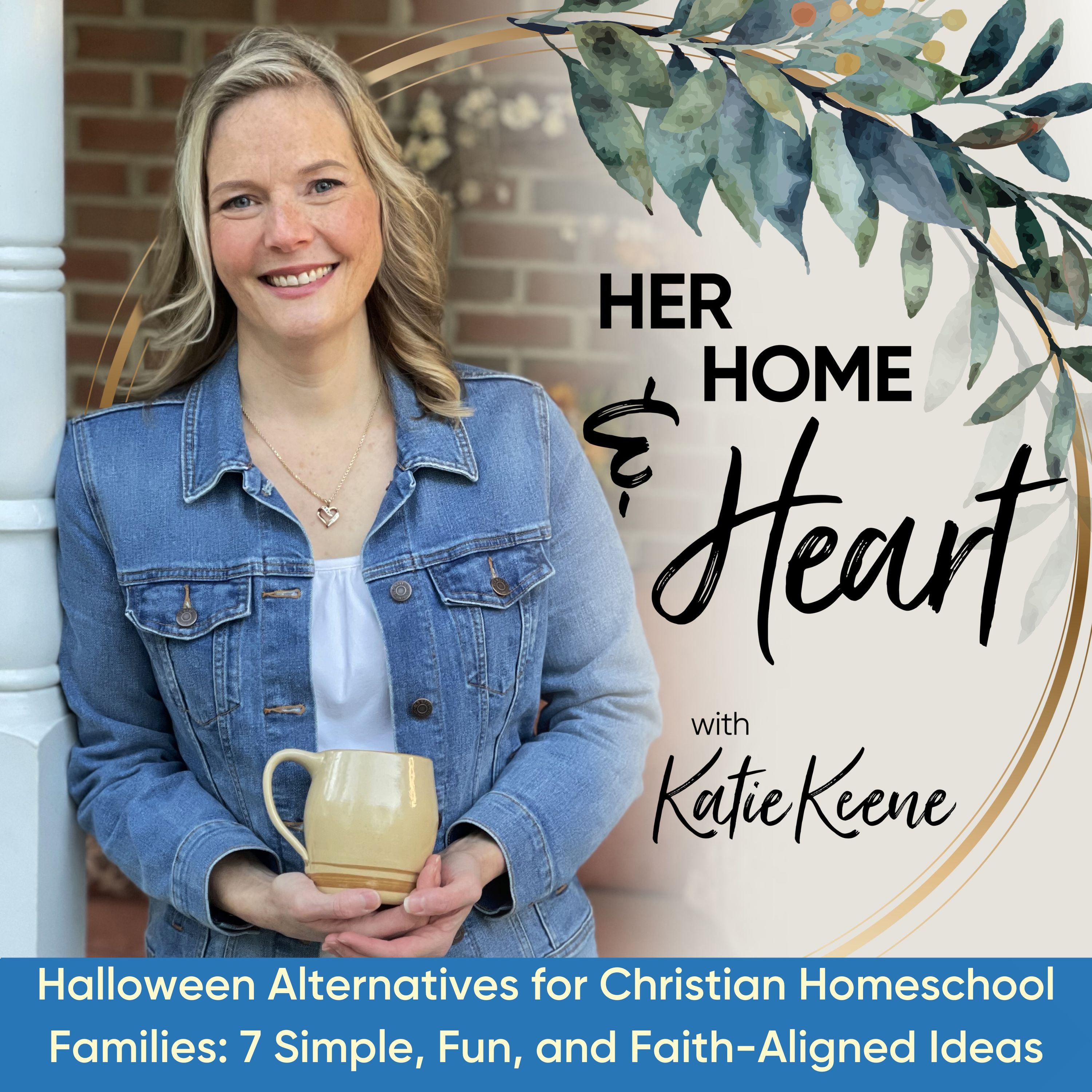 HER HOME & HEART / Simplifying Routines for Overwhelmed Christian Homeschool Moms Seeking Peace and Joy