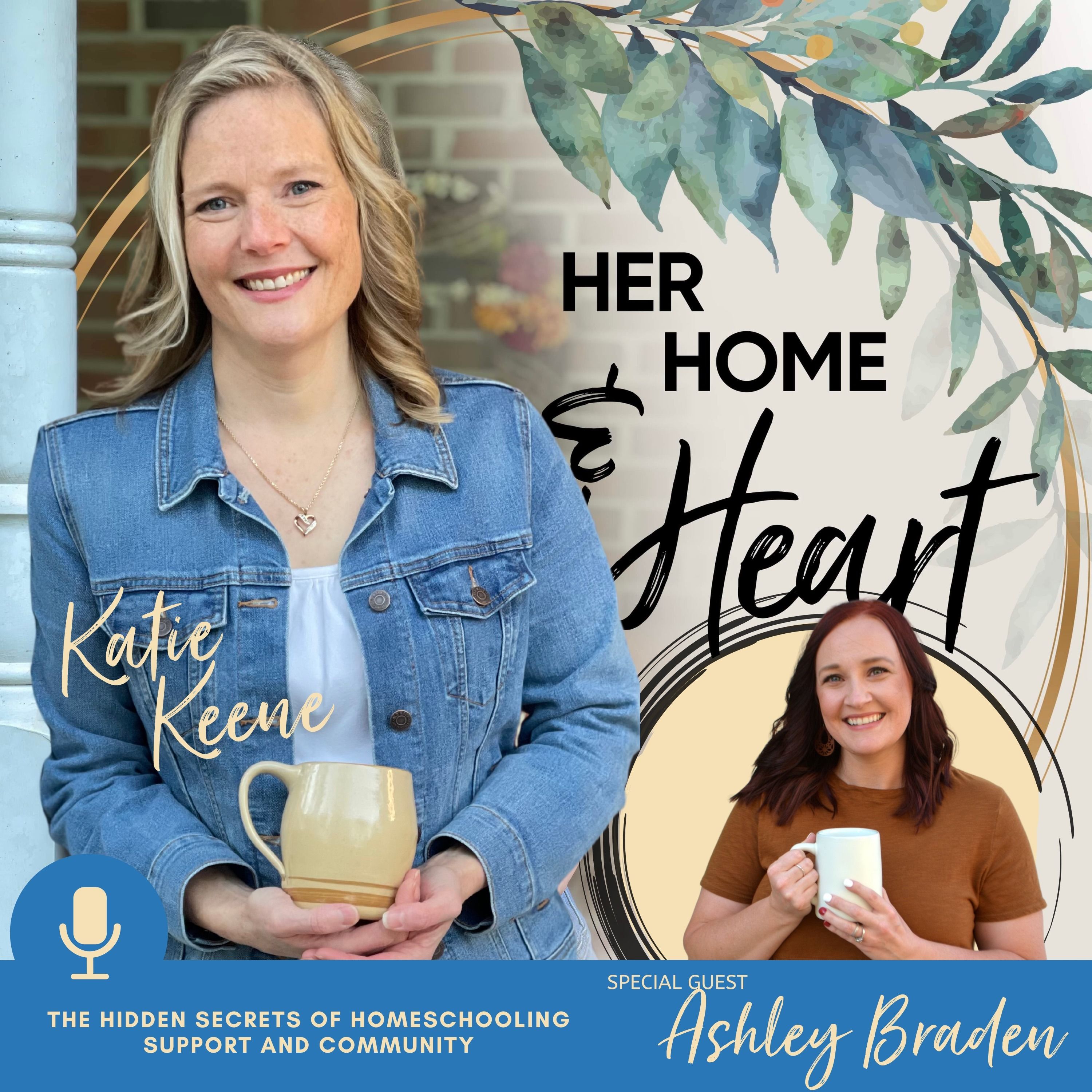 HER HOME & HEART / Simplifying Routines for Overwhelmed Christian Homeschool Moms Seeking Peace and Joy