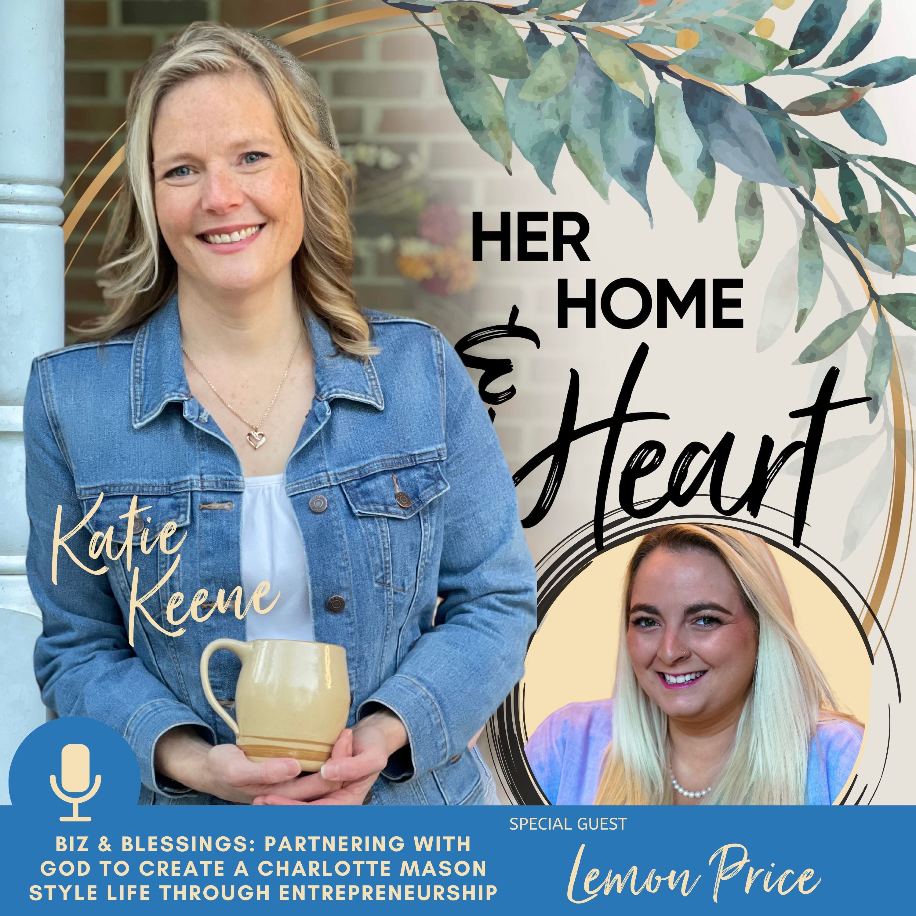 HER HOME & HEART / Simplifying Routines for Overwhelmed Christian Homeschool Moms Seeking Peace and Joy