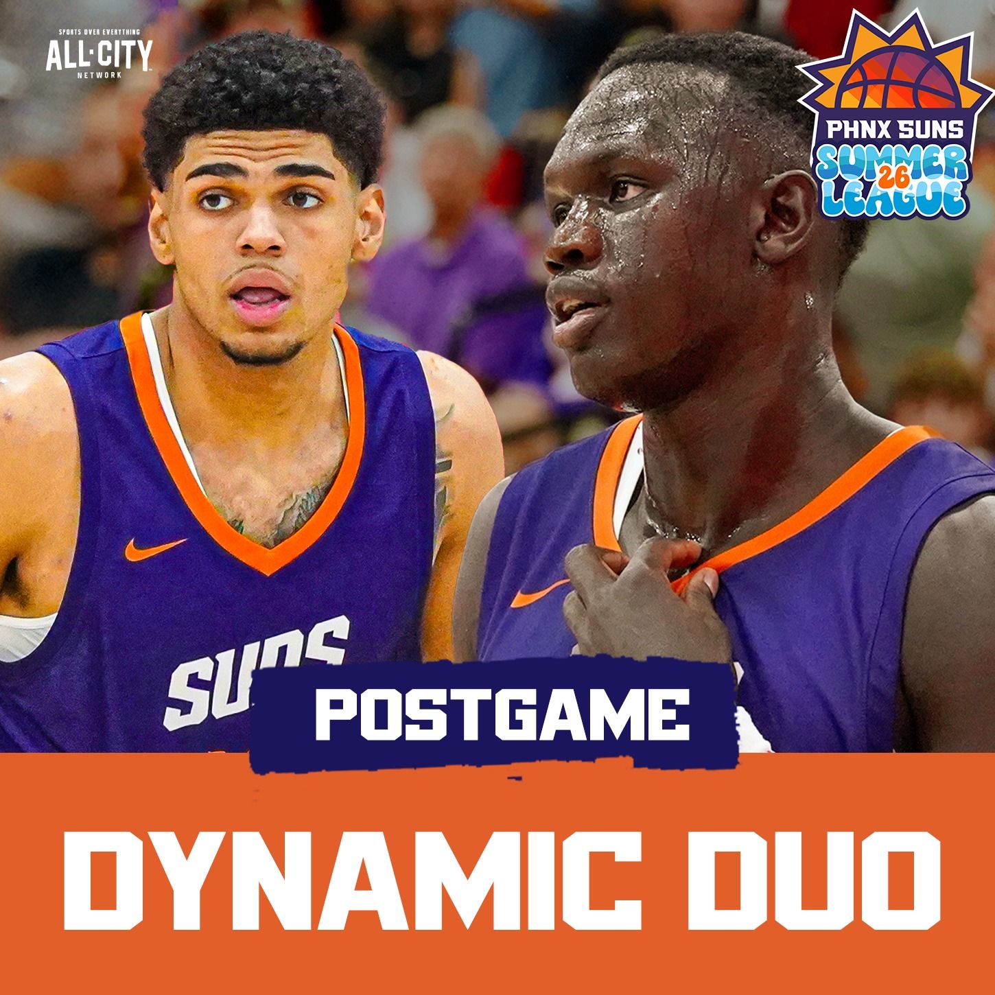 POSTGAME: Koa Peat SHINES, Maluach Continues DOMINANCE In Phoenix Suns Summer League Win episode artwork